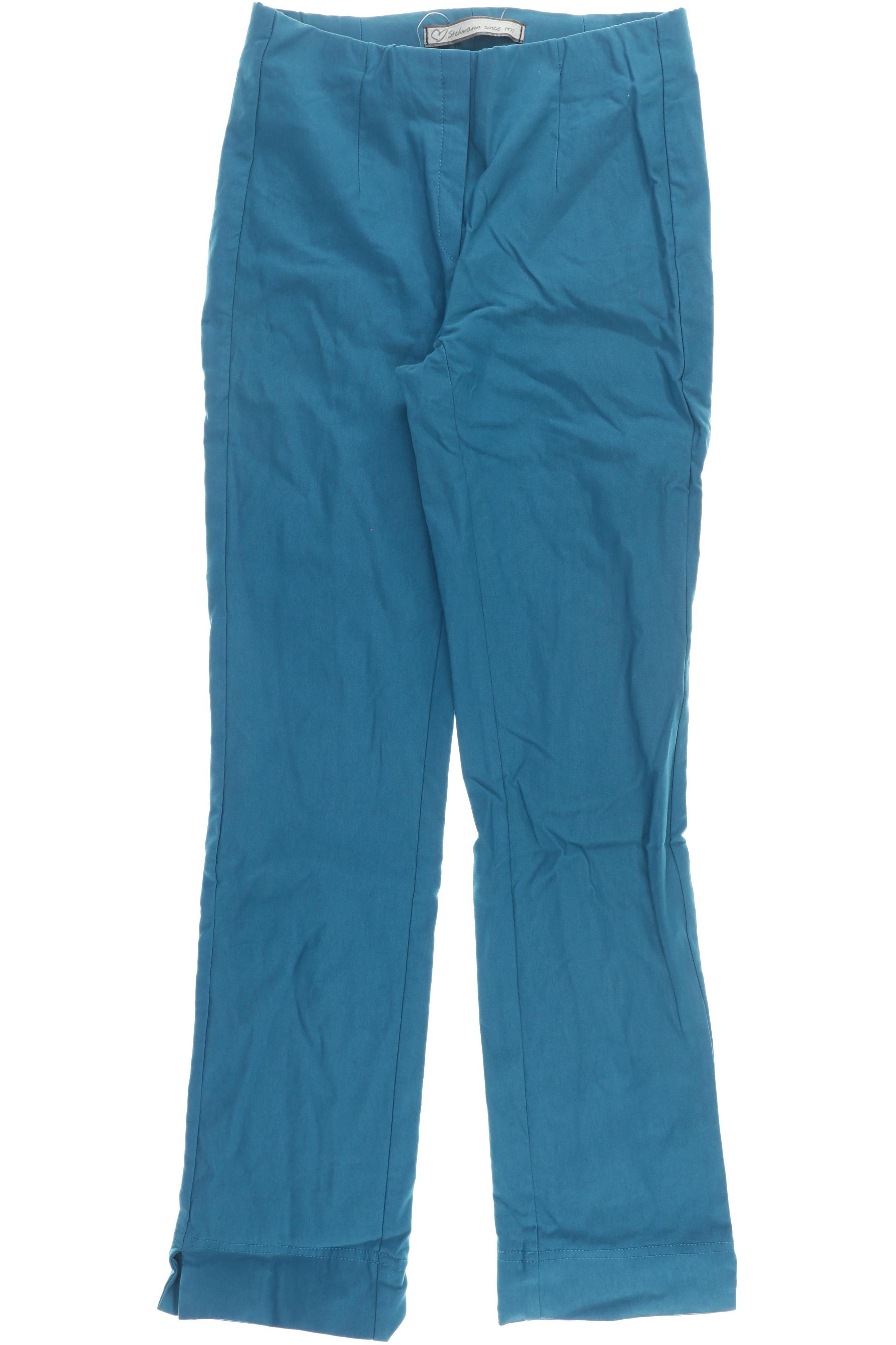 

stehmann Damen Stoffhose, türkis, Gr. 32