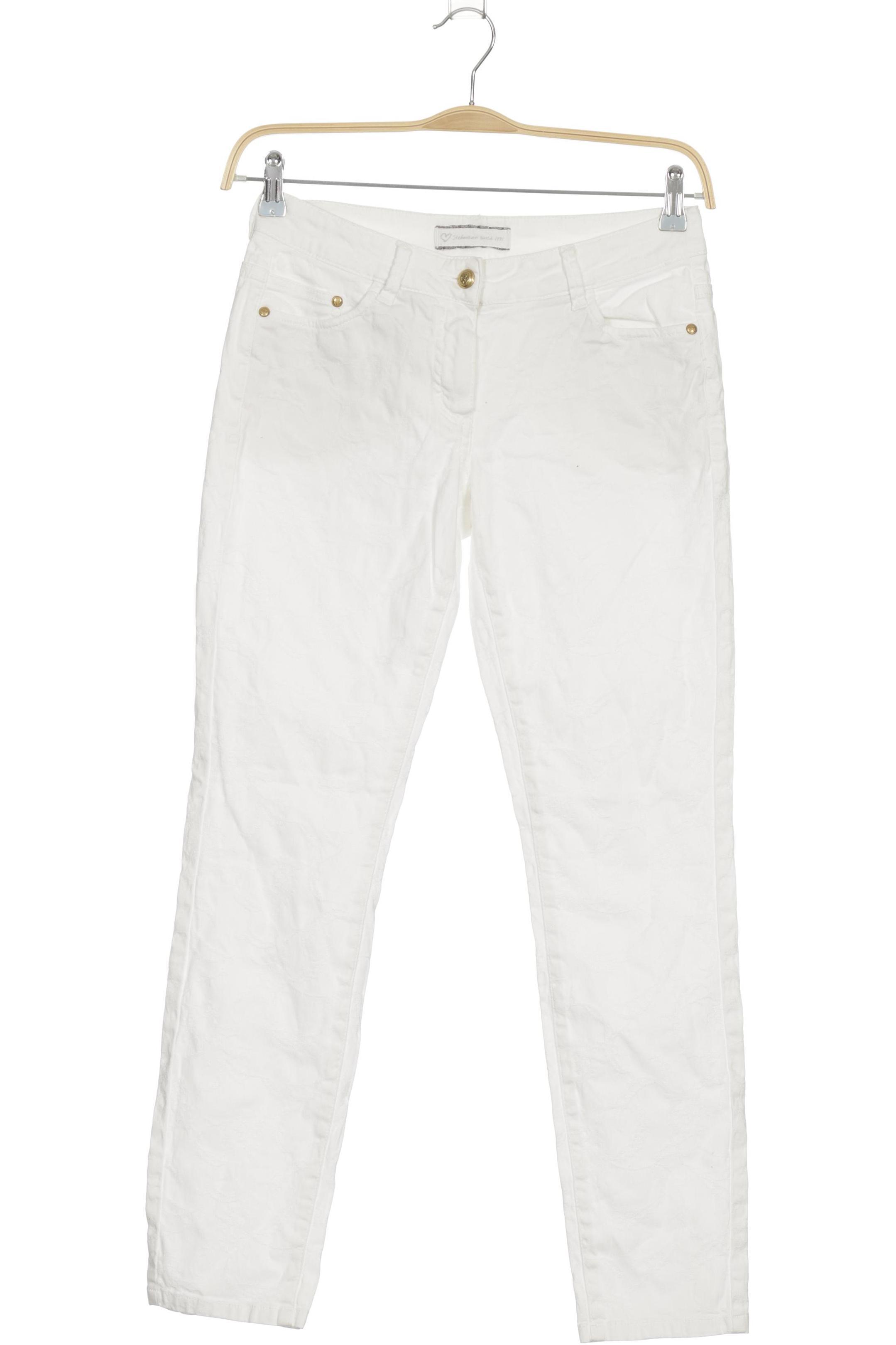 

stehmann Damen Stoffhose, weiß, Gr. 36