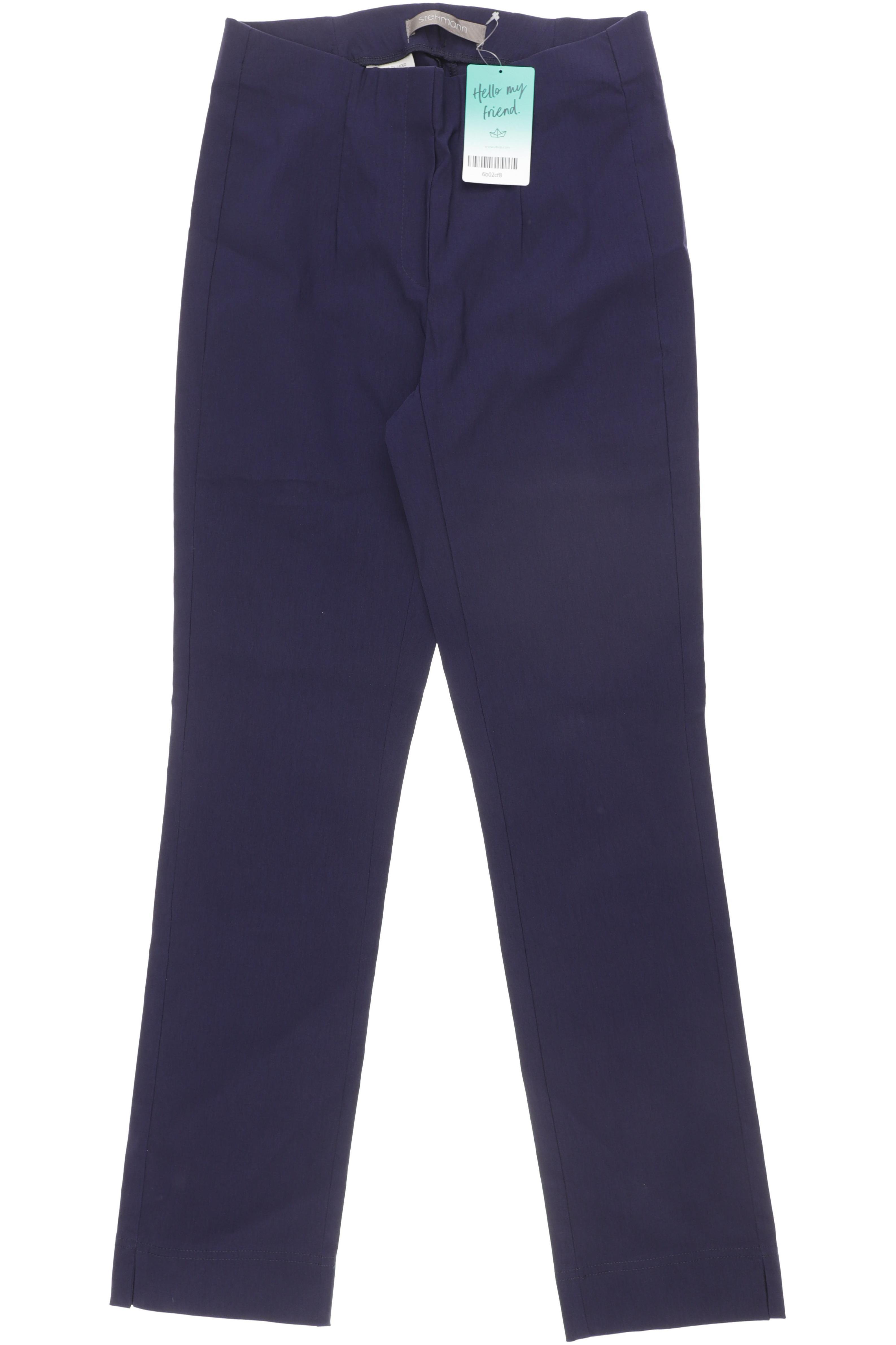 

stehmann Damen Stoffhose, blau, Gr. 34