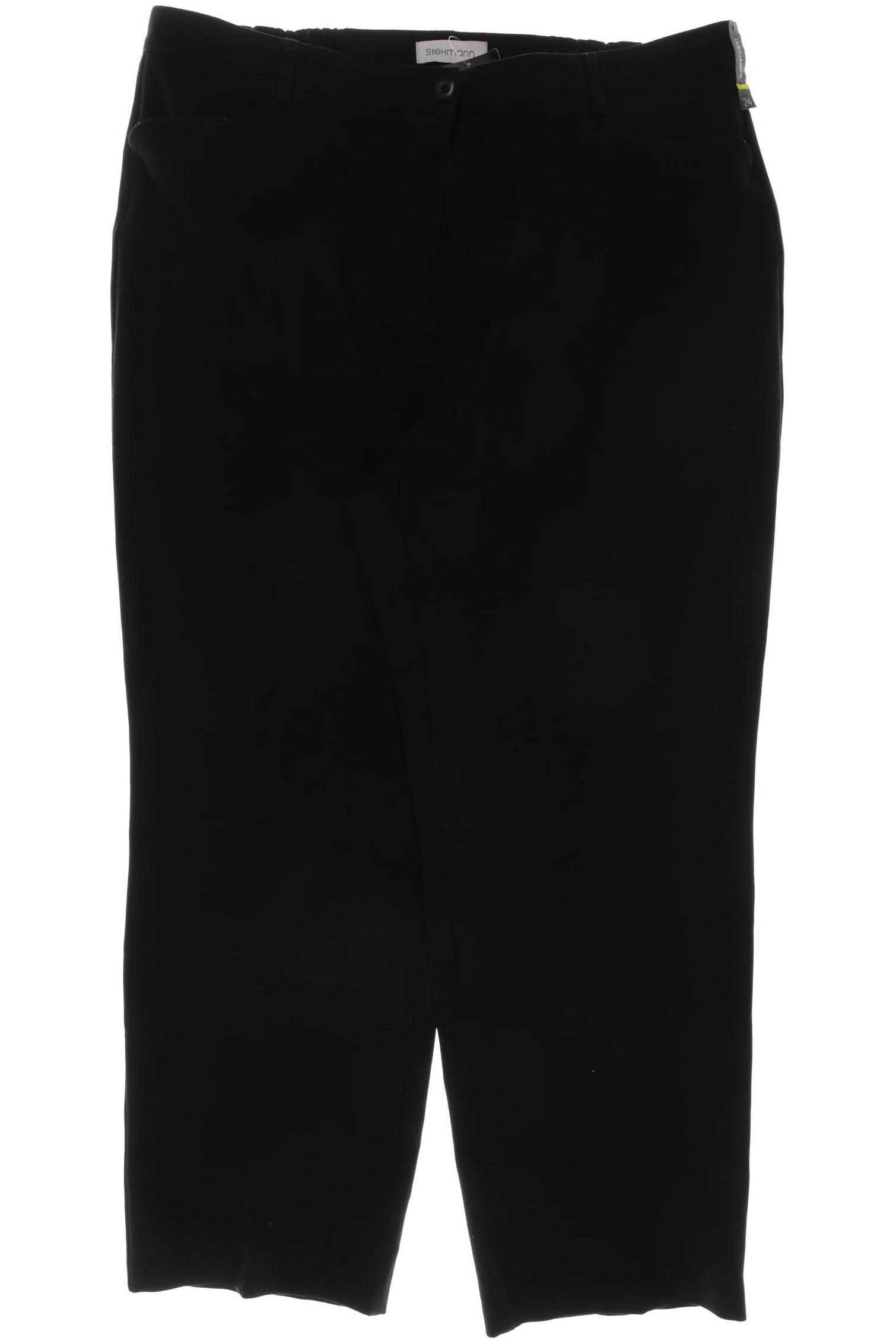 

stehmann Damen Stoffhose, schwarz, Gr.