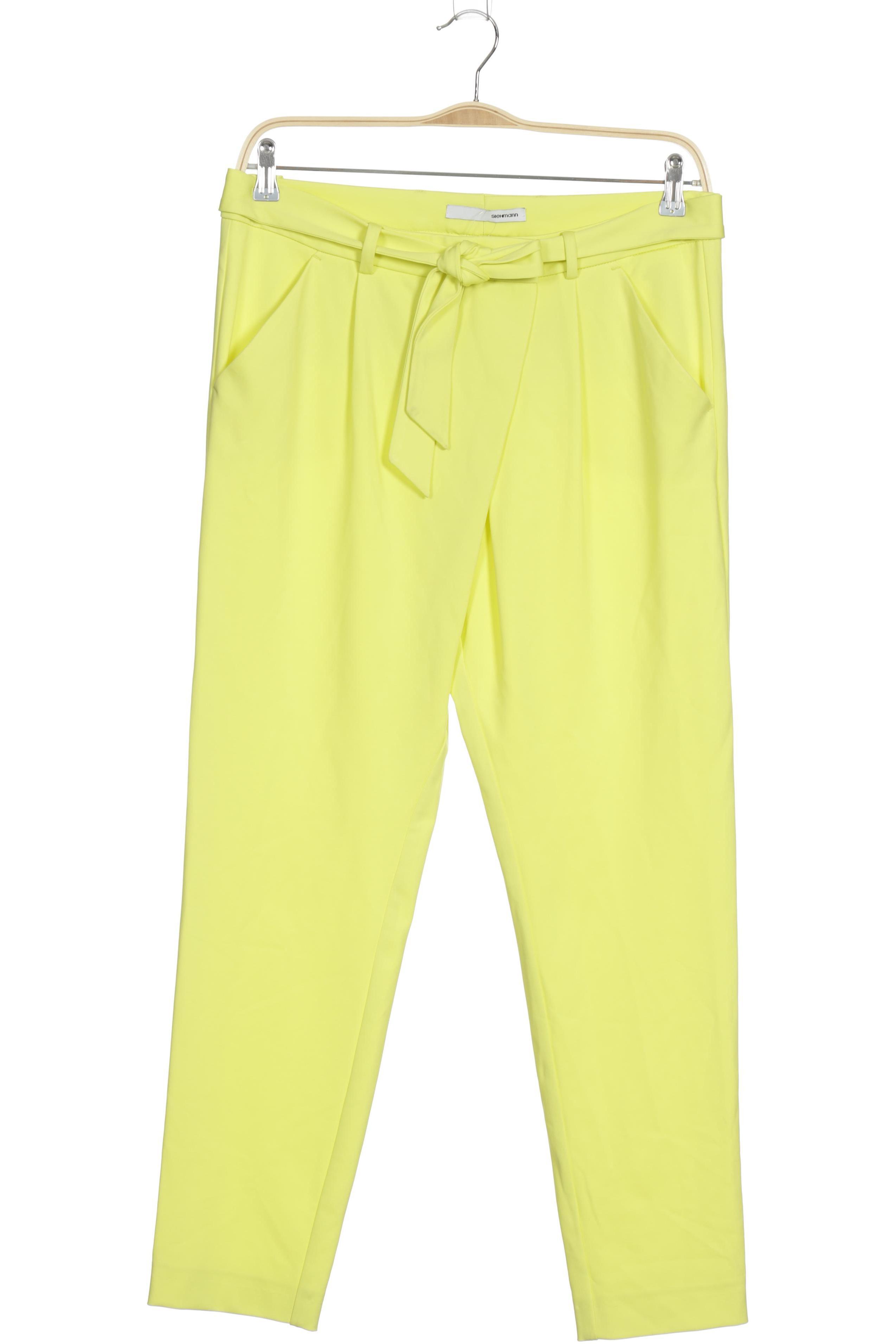 

stehmann Damen Stoffhose, gelb, Gr. 38