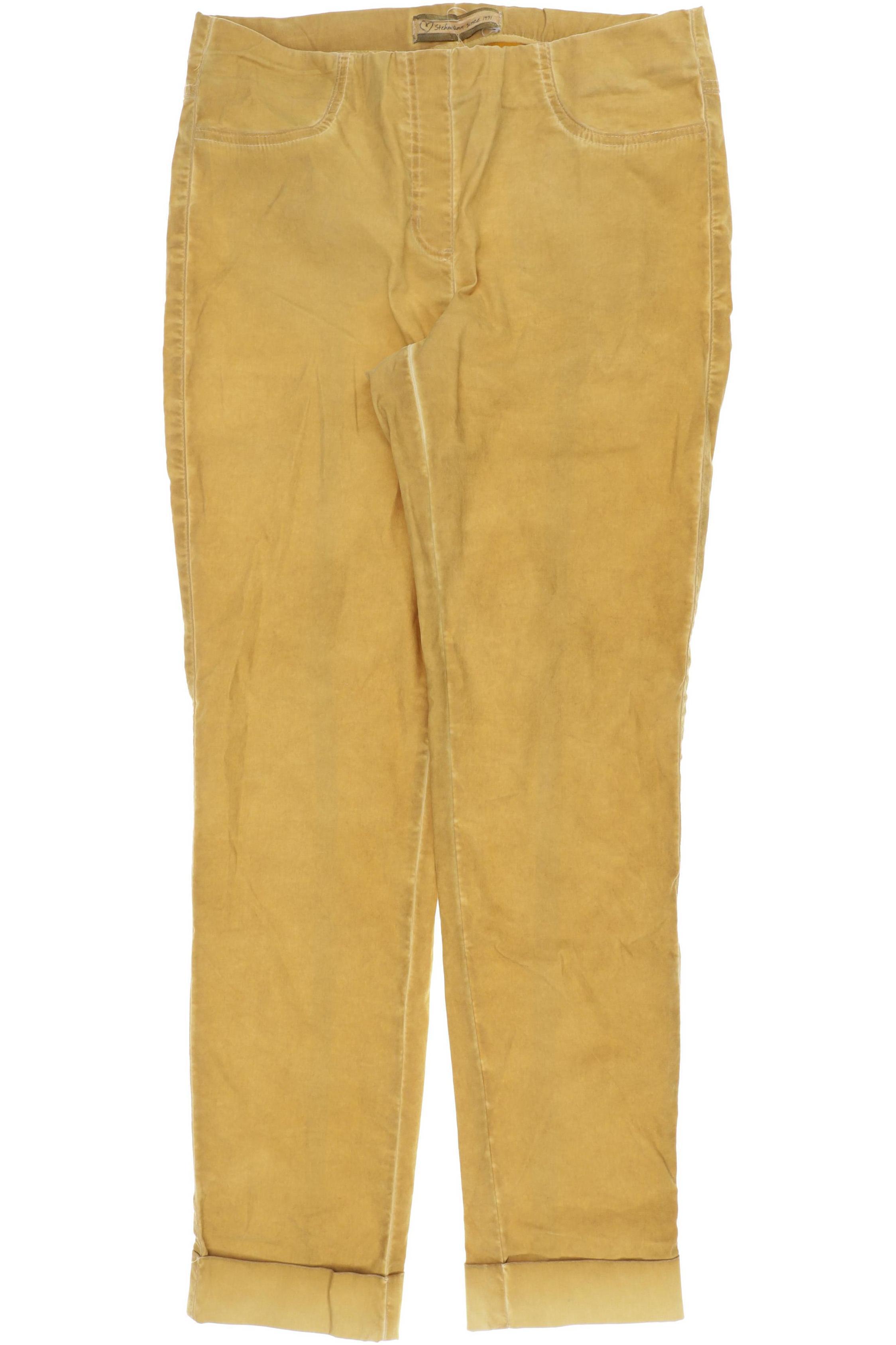 

stehmann Damen Stoffhose, gelb, Gr. 40