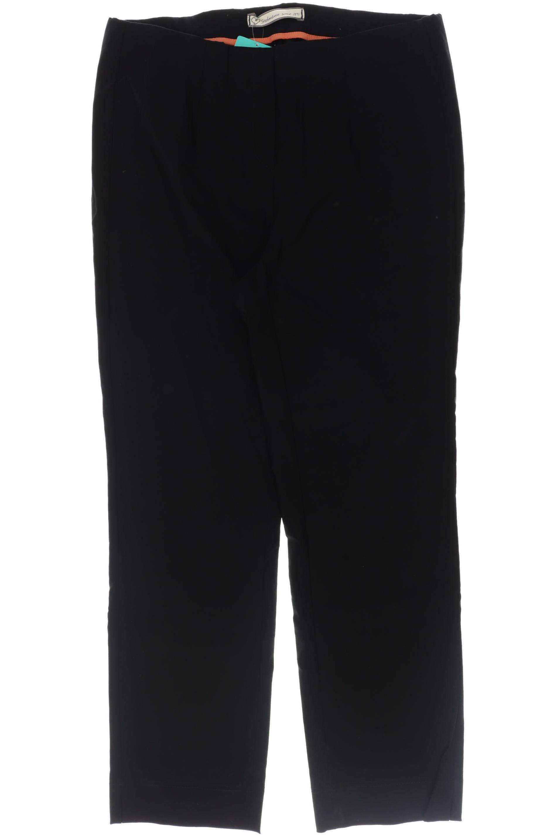 

stehmann Damen Stoffhose, schwarz, Gr. 42