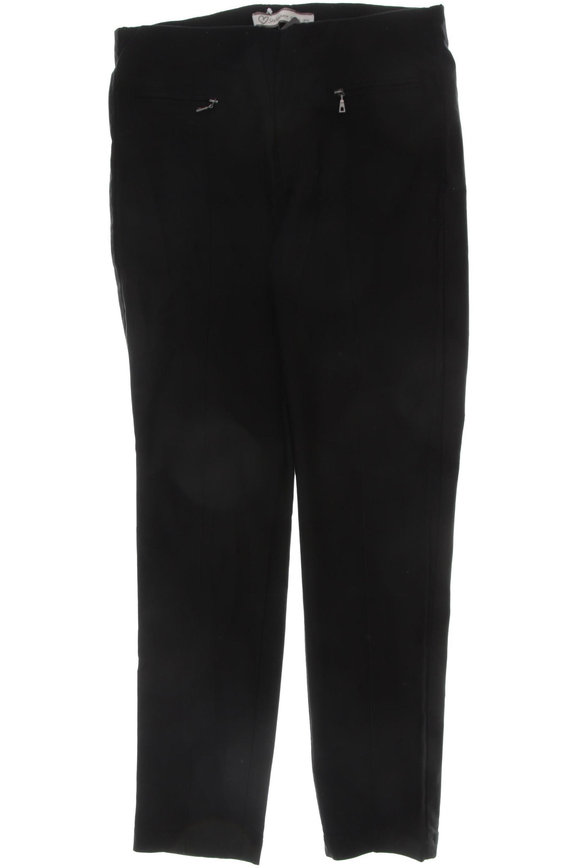 

stehmann Damen Stoffhose, schwarz, Gr. 38