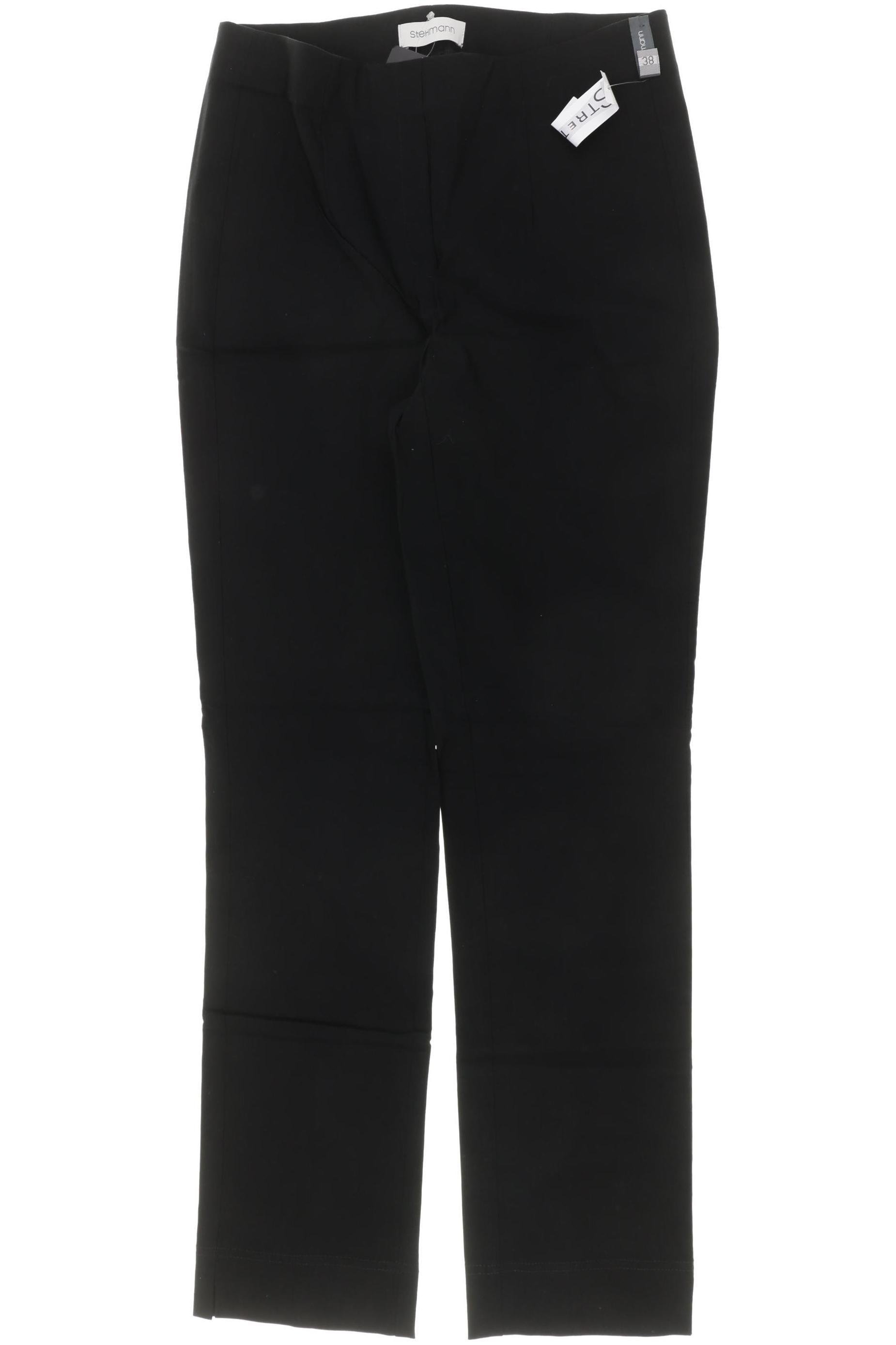 

stehmann Damen Stoffhose, schwarz, Gr. 38