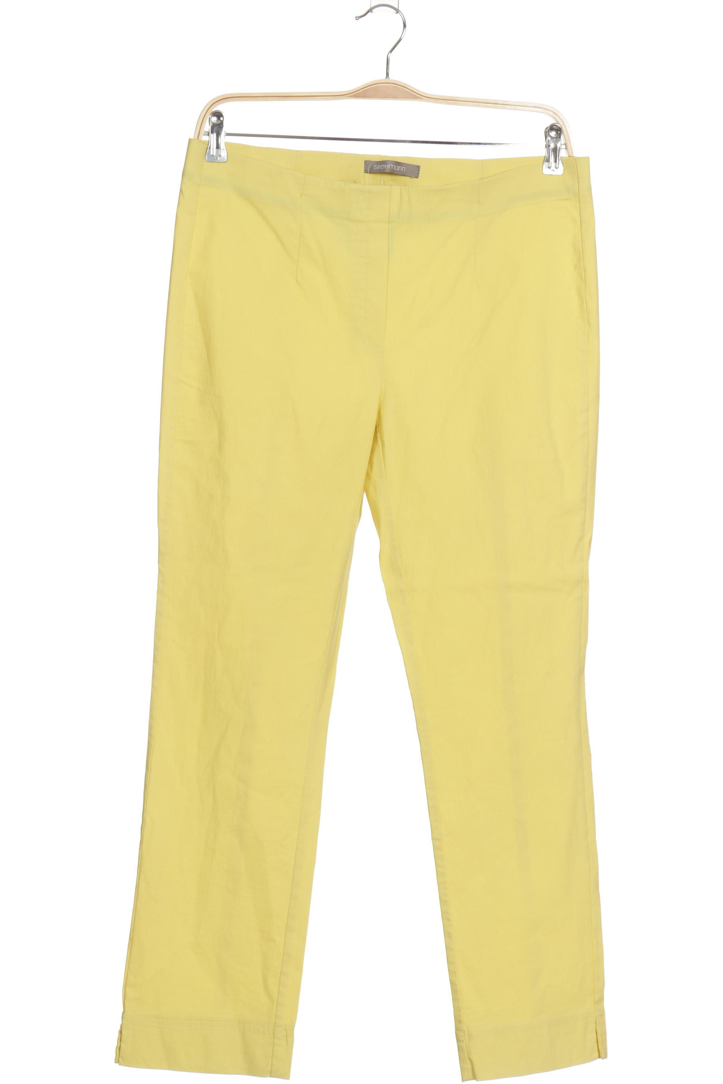 

stehmann Damen Stoffhose, gelb, Gr. 46