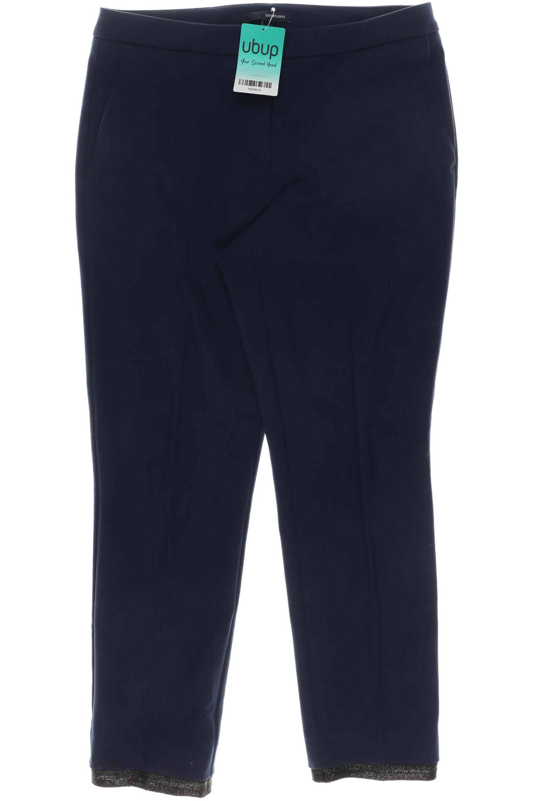 

stehmann Damen Stoffhose, blau, Gr. 38