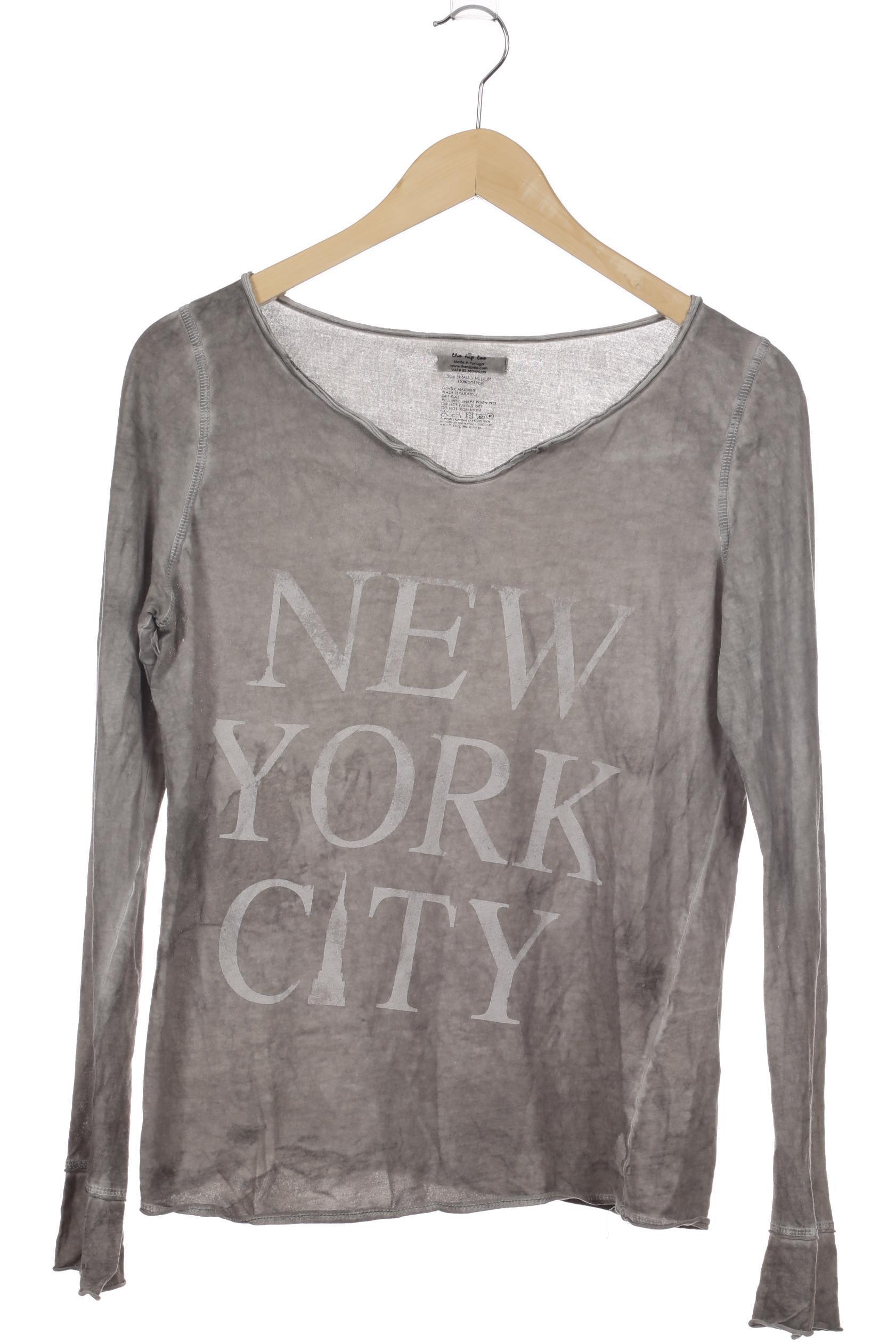 

the hip tee Damen Langarmshirt, grau, Gr.
