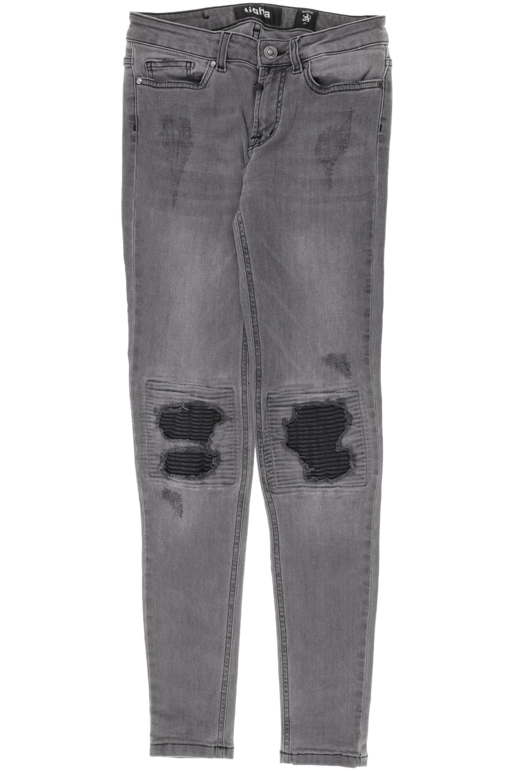 

tigha Damen Jeans, grau, Gr. 27