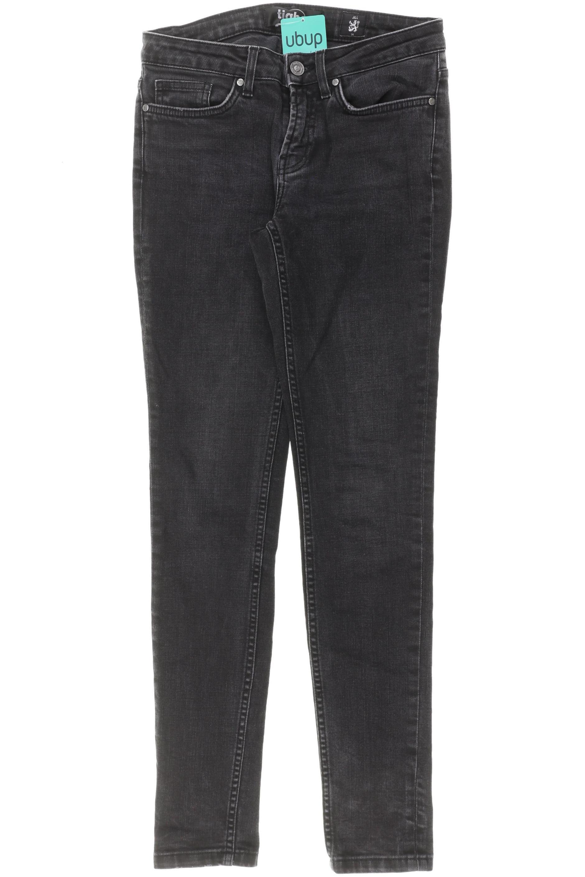 

tigha Damen Jeans, schwarz, Gr. 26