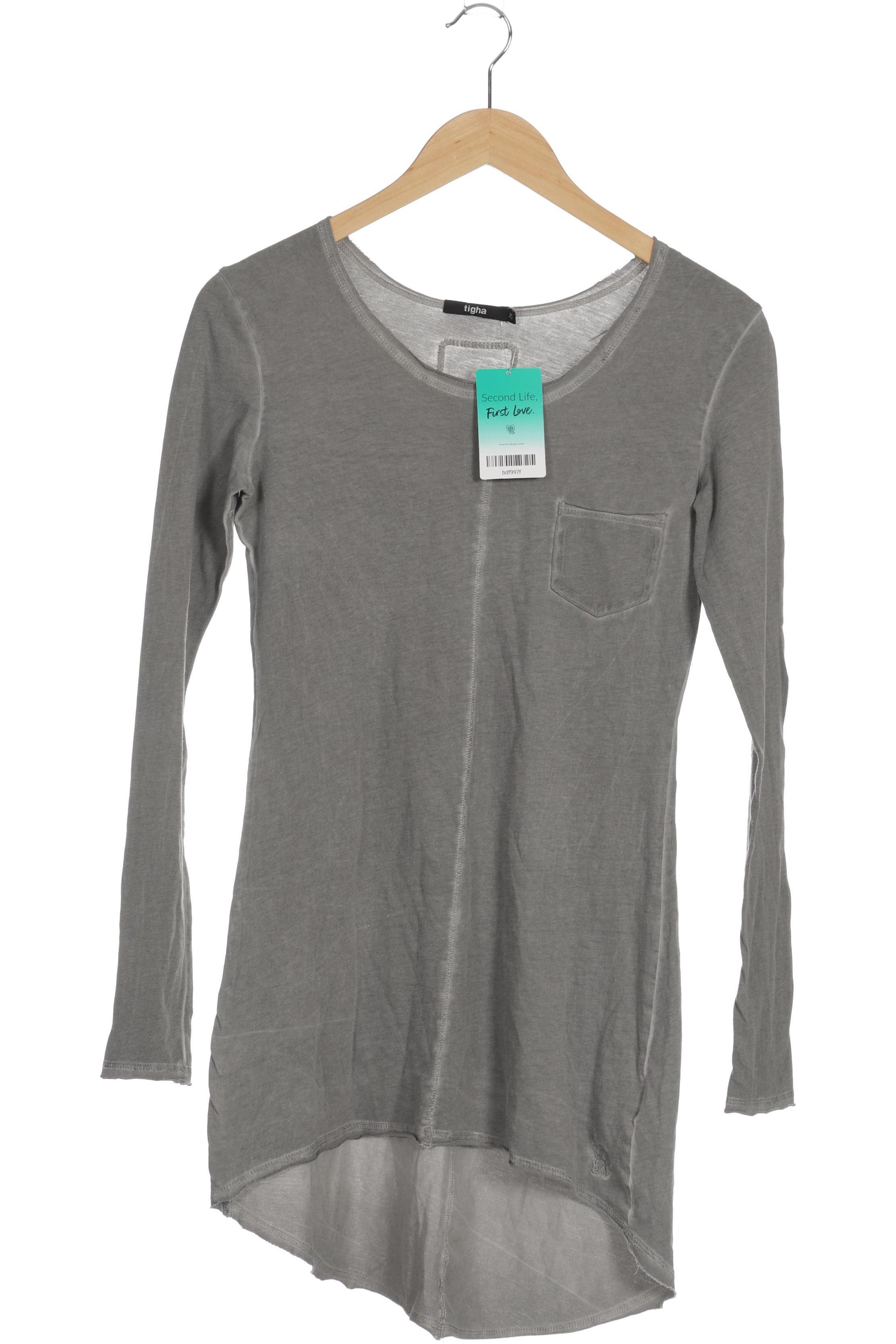 

tigha Damen Langarmshirt, grau, Gr.