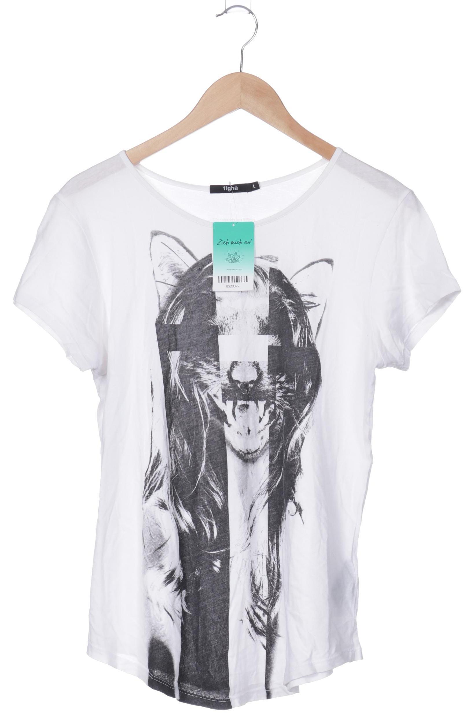 

tigha Damen T-Shirt, weiß, Gr.