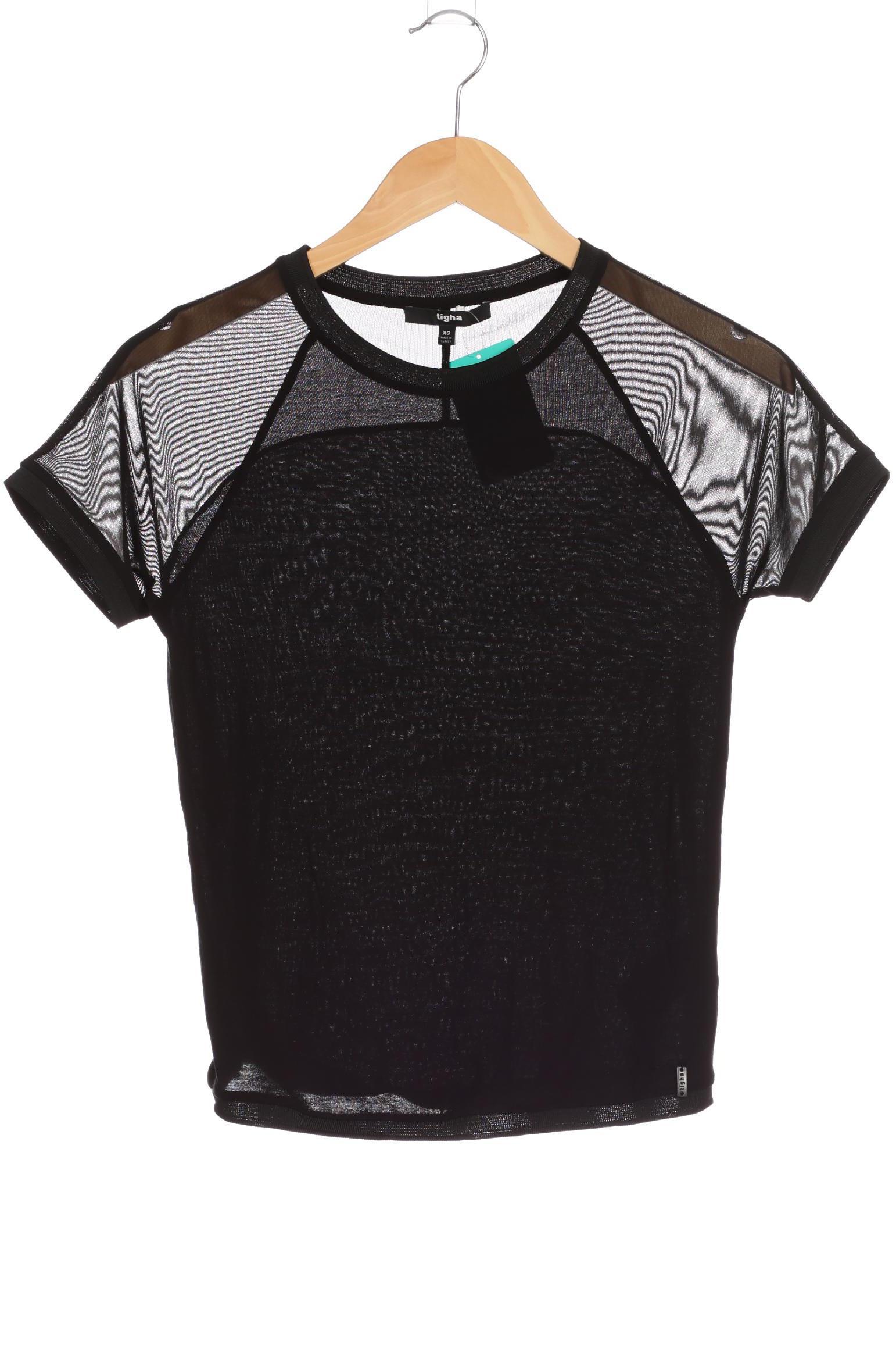 

tigha Damen T-Shirt, schwarz, Gr.