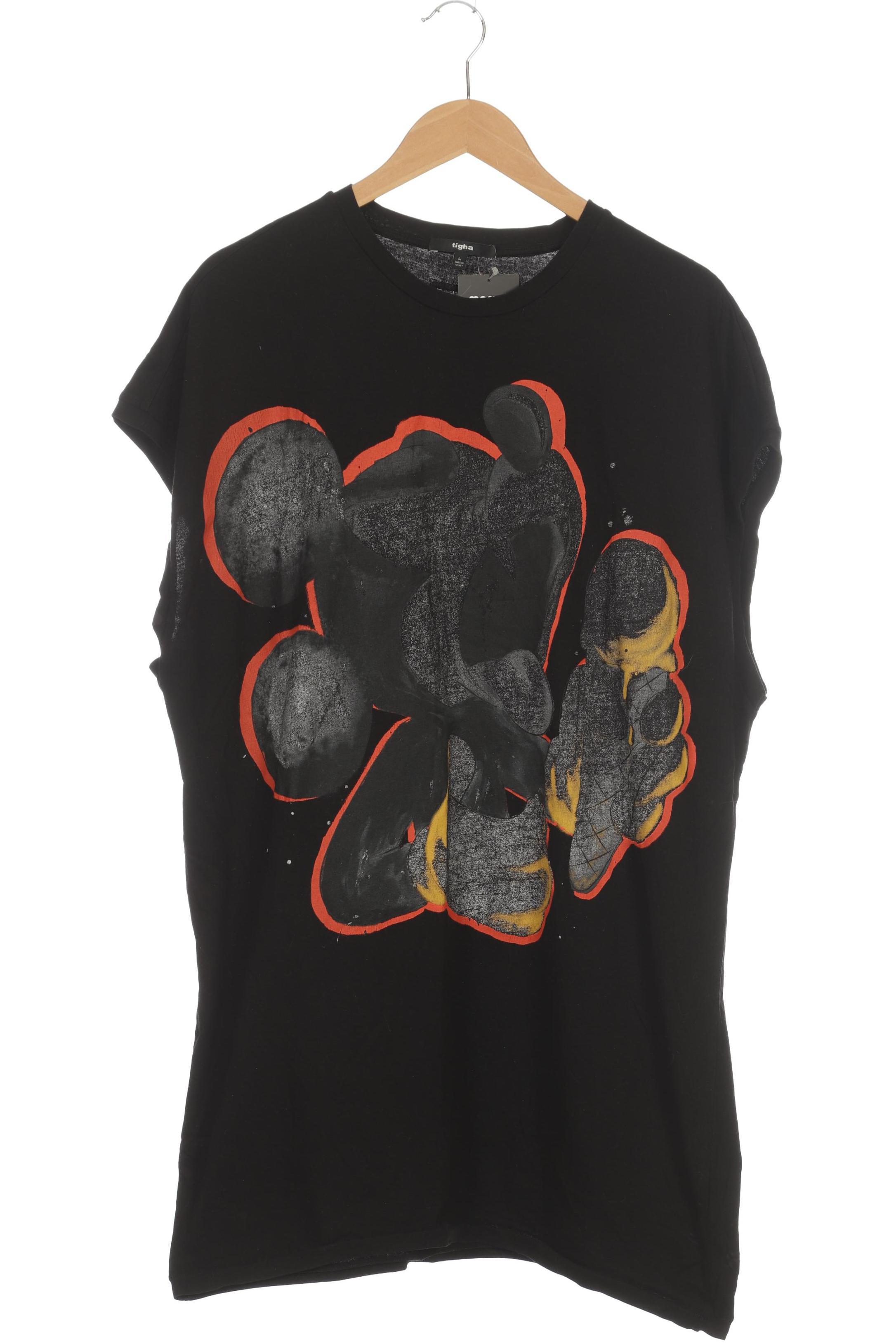 

tigha Damen T-Shirt, schwarz, Gr.