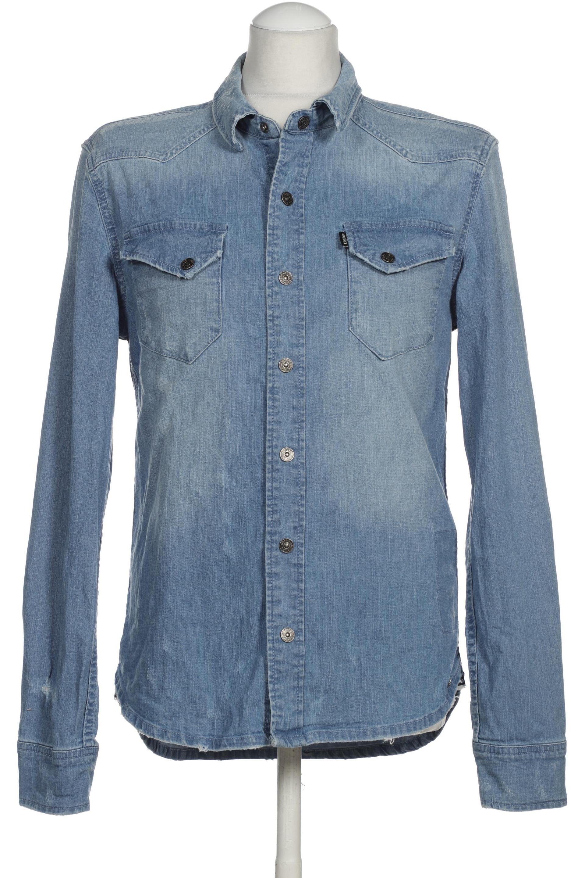 Thumbnail - tigha Herren Hemd, blau, Gr.