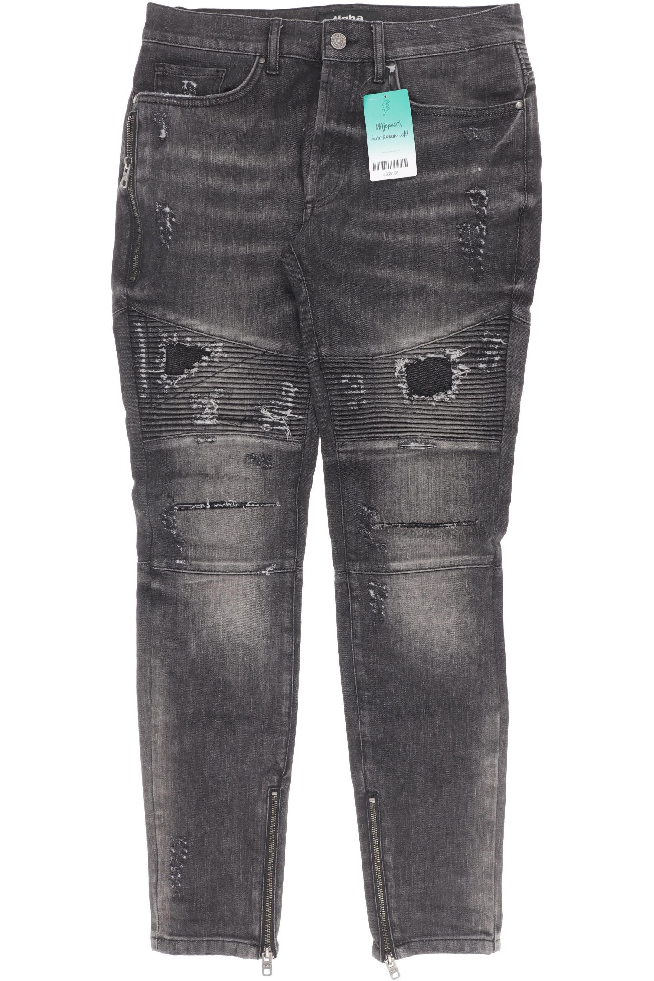 Thumbnail - tigha Herren Jeans, schwarz, Gr. 31