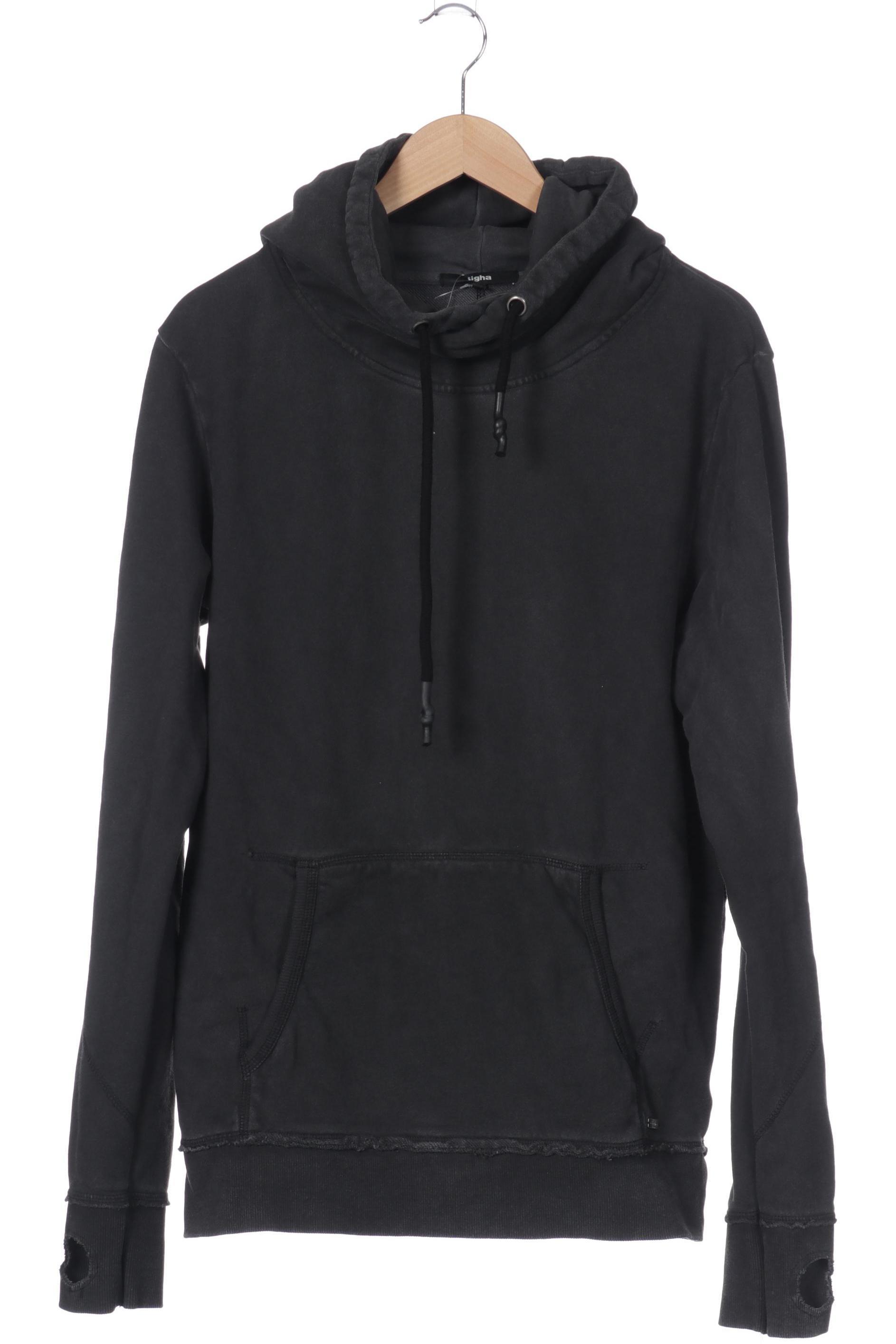 

tigha Herren Kapuzenpullover, schwarz, Gr.
