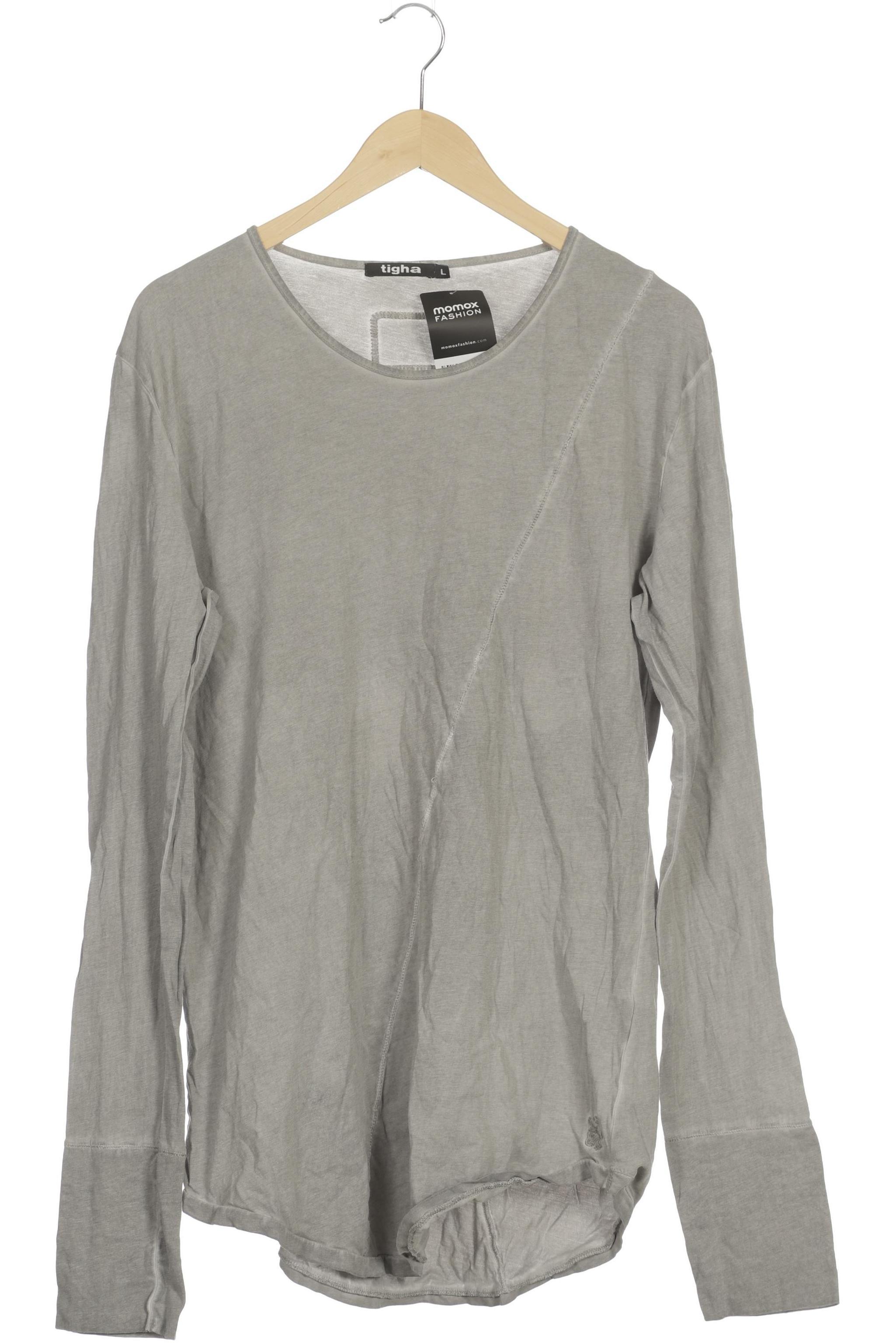 

tigha Herren Langarmshirt, grau, Gr.