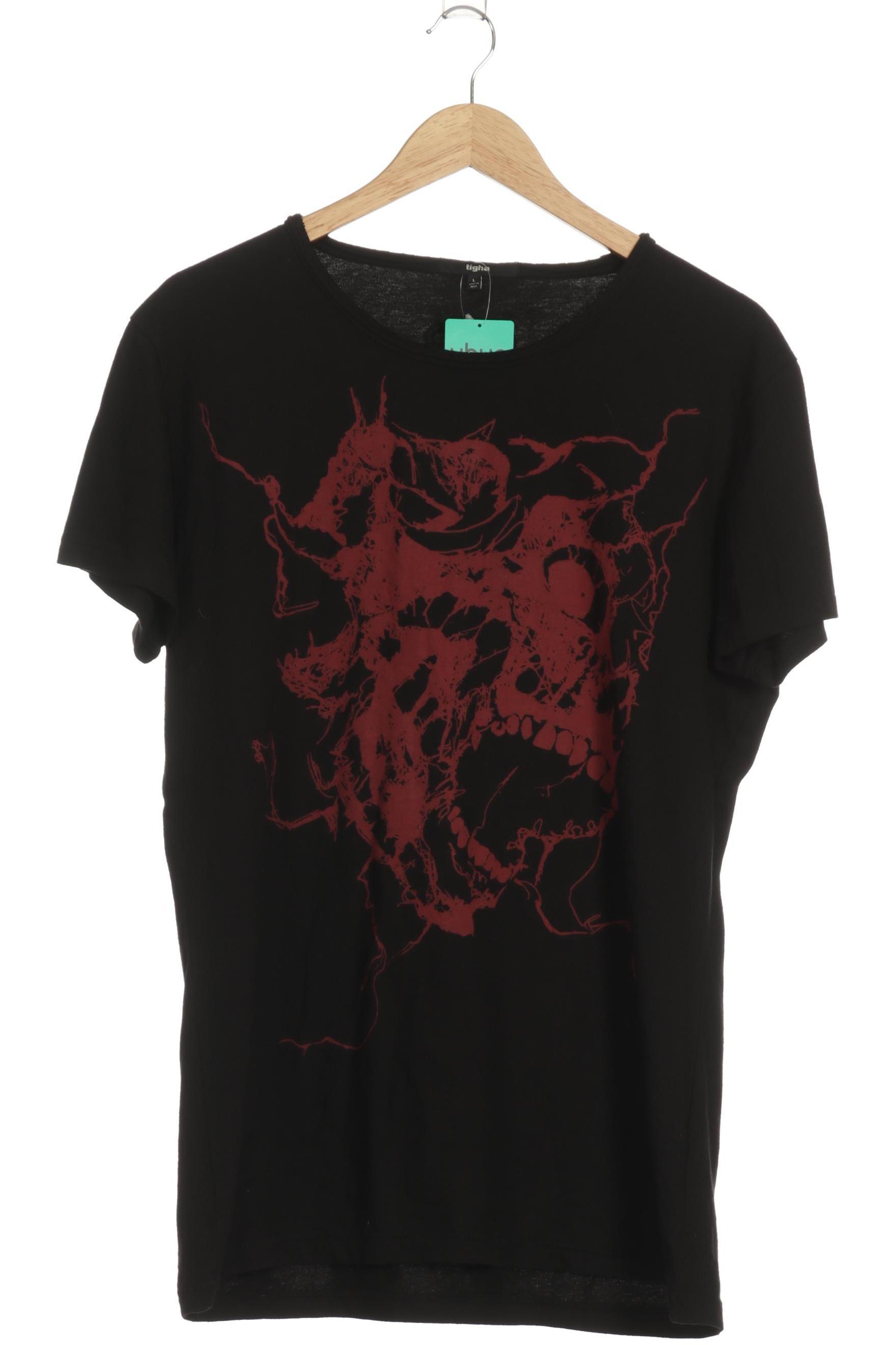 

tigha Herren T-Shirt, schwarz, Gr.