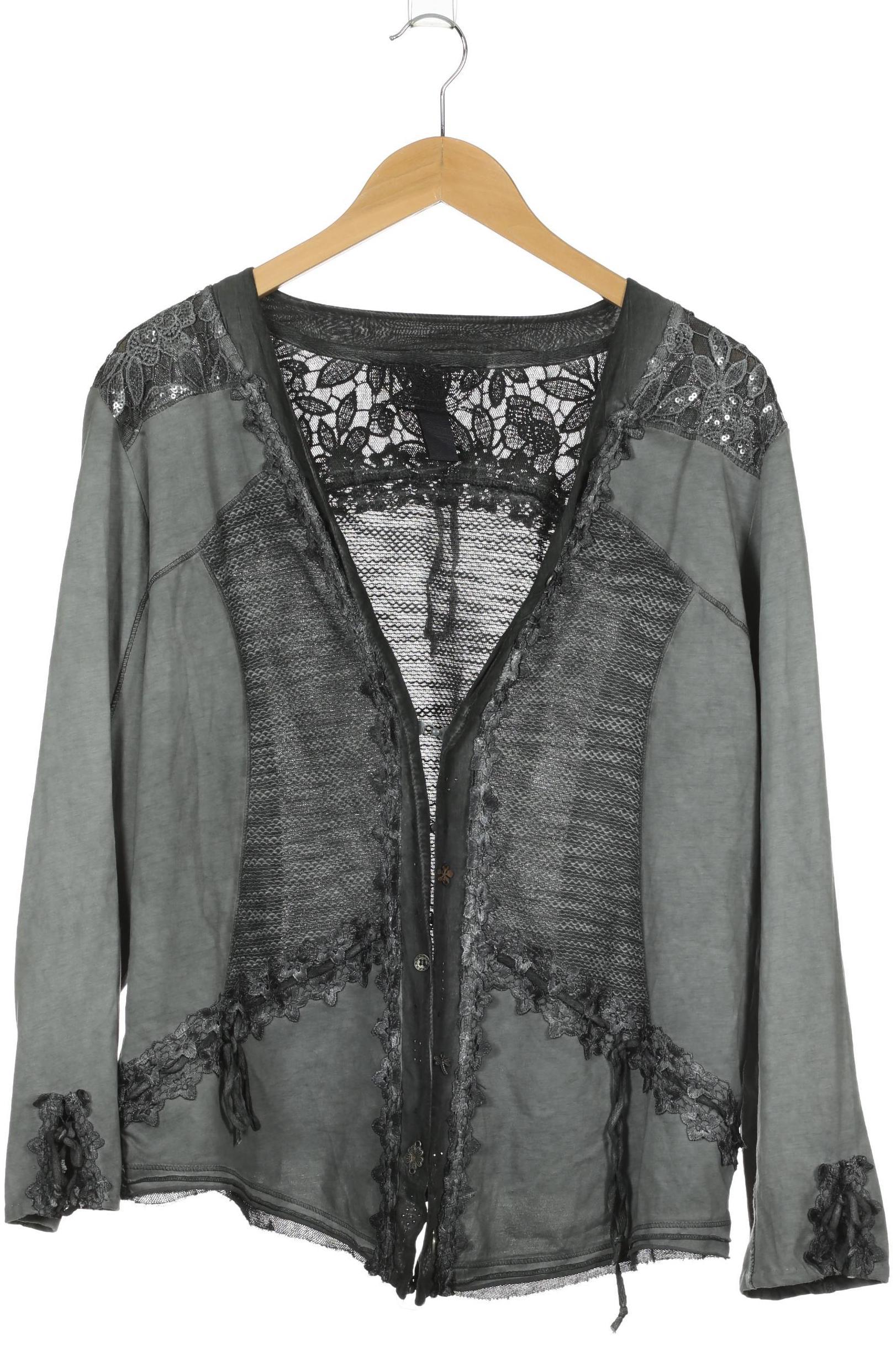 

tredy Damen Strickjacke, grau, Gr. 48