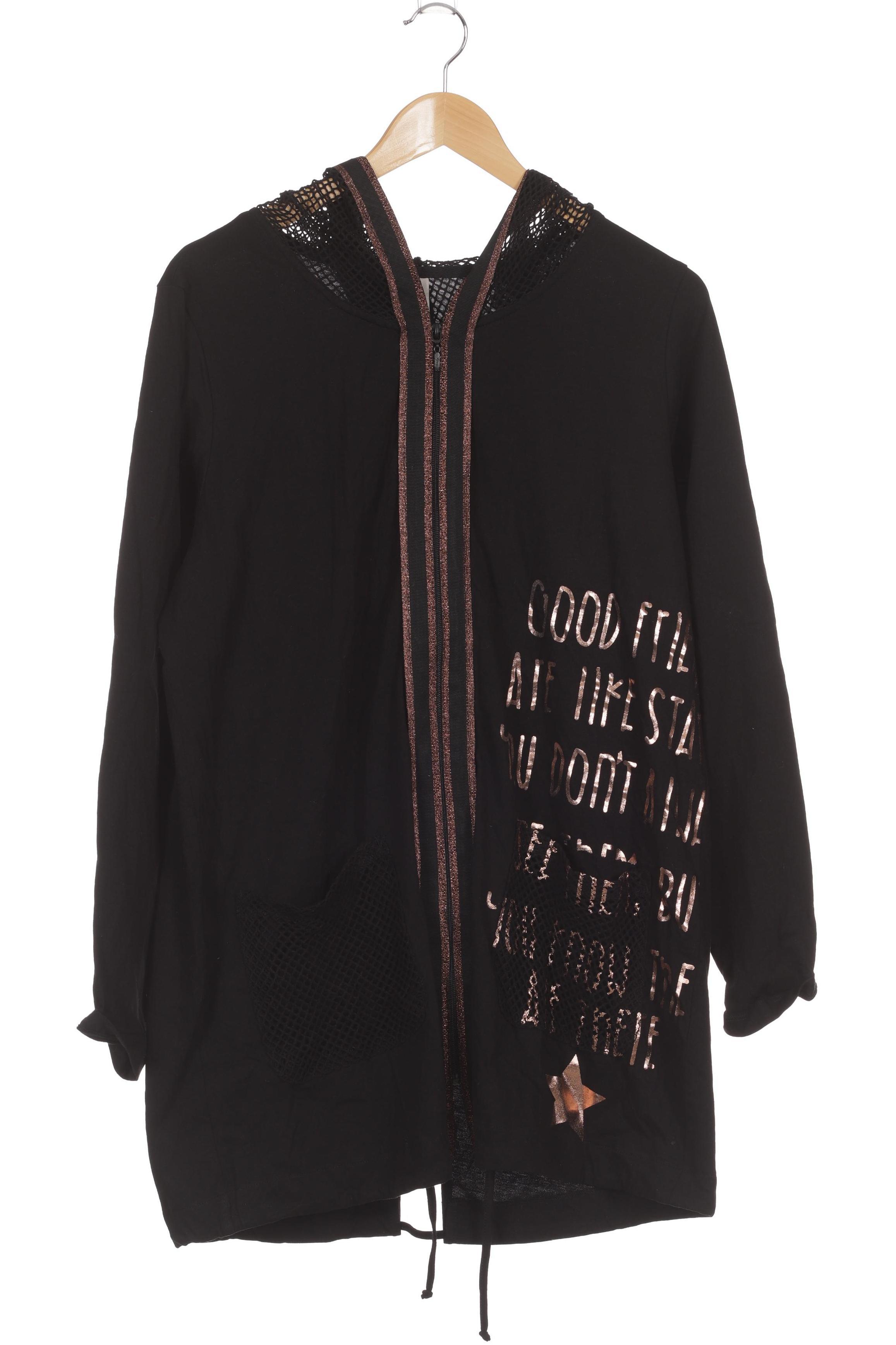 

tredy Damen Kapuzenpullover, schwarz, Gr. 42