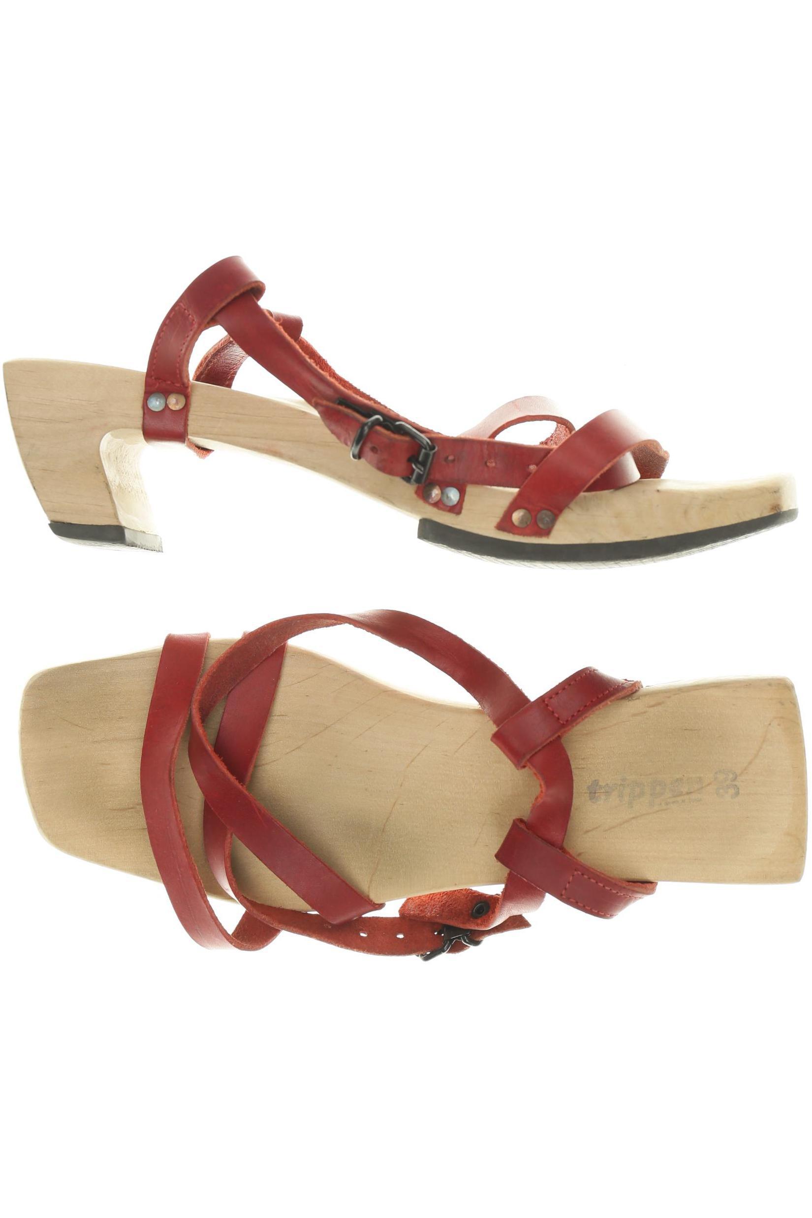 

trippen Damen Sandale, rot, Gr. 39