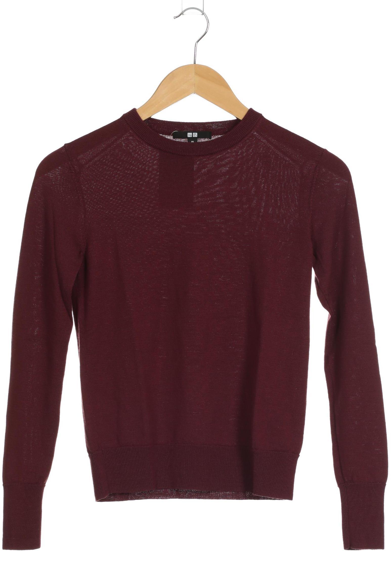 

uniqlo Damen Pullover, rot, Gr.