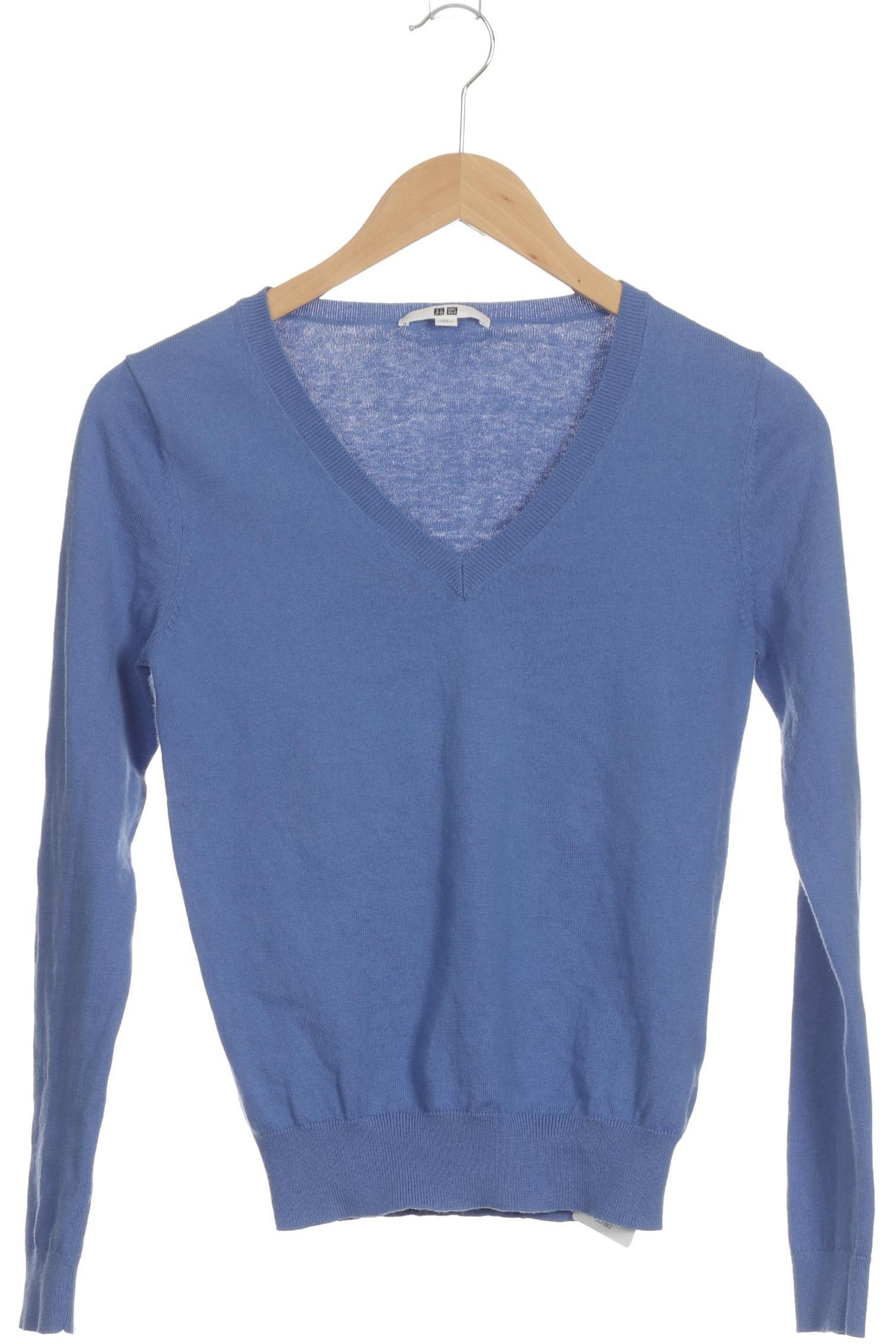 

uniqlo Damen Pullover, blau, Gr.