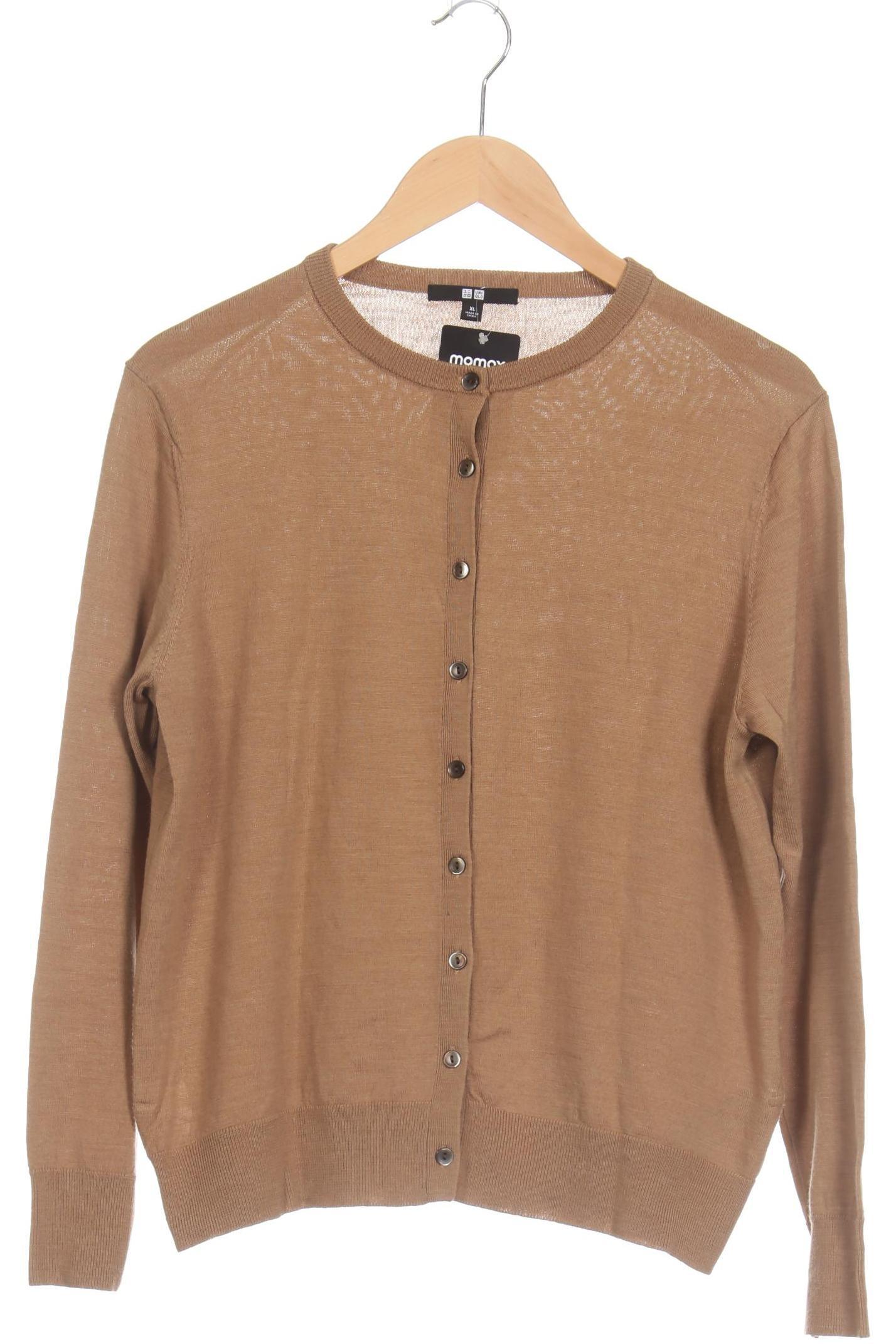 

uniqlo Damen Strickjacke, braun, Gr.