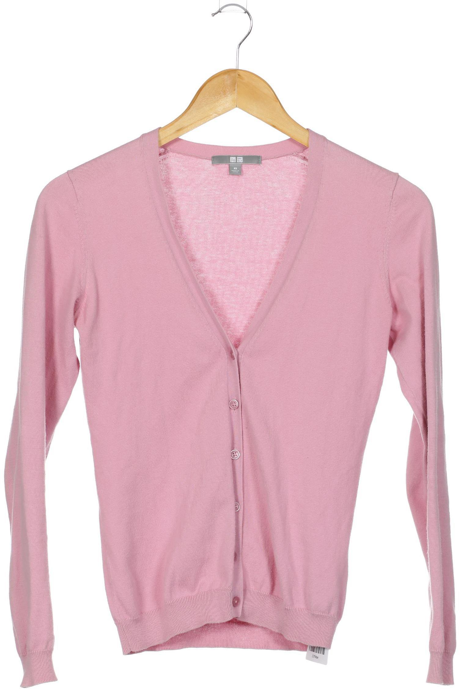 

uniqlo Damen Strickjacke, pink, Gr.