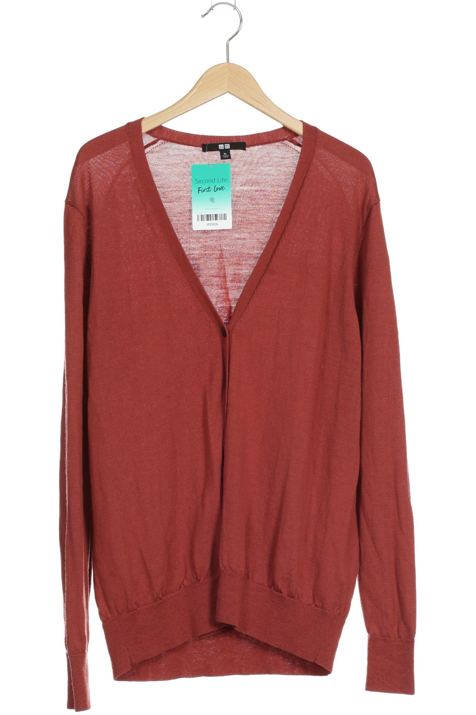 

uniqlo Damen Strickjacke, braun, Gr.