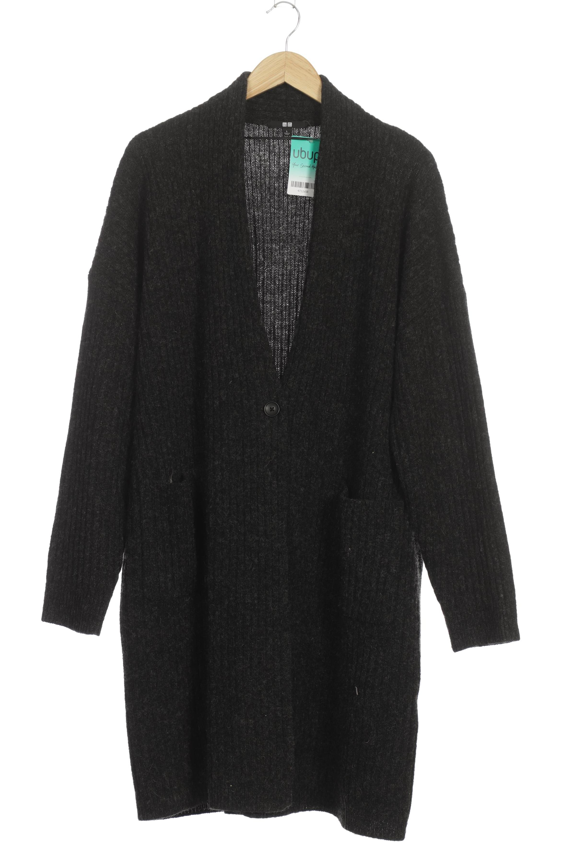 

uniqlo Damen Strickjacke, grau, Gr.