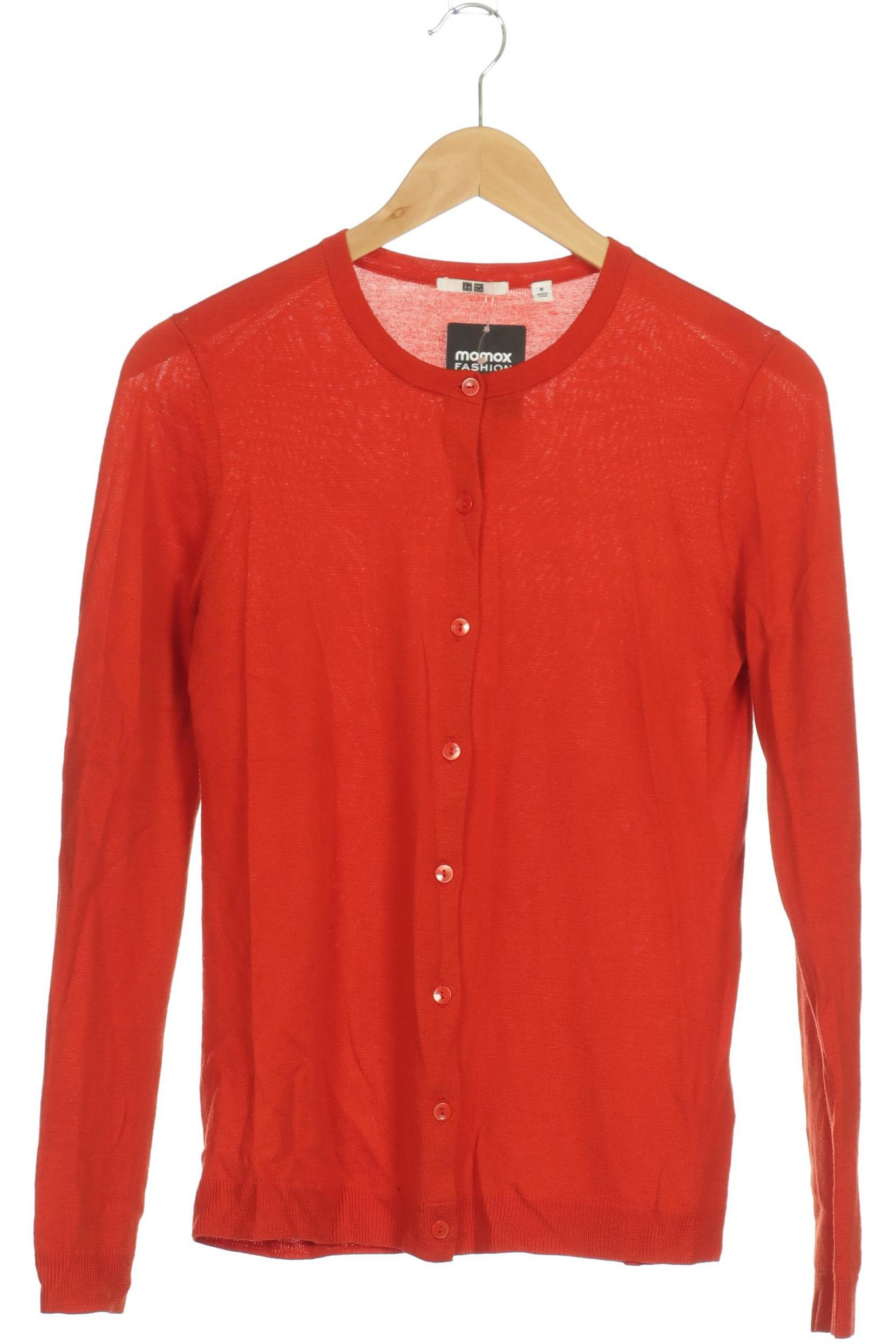 

uniqlo Damen Strickjacke, orange, Gr.