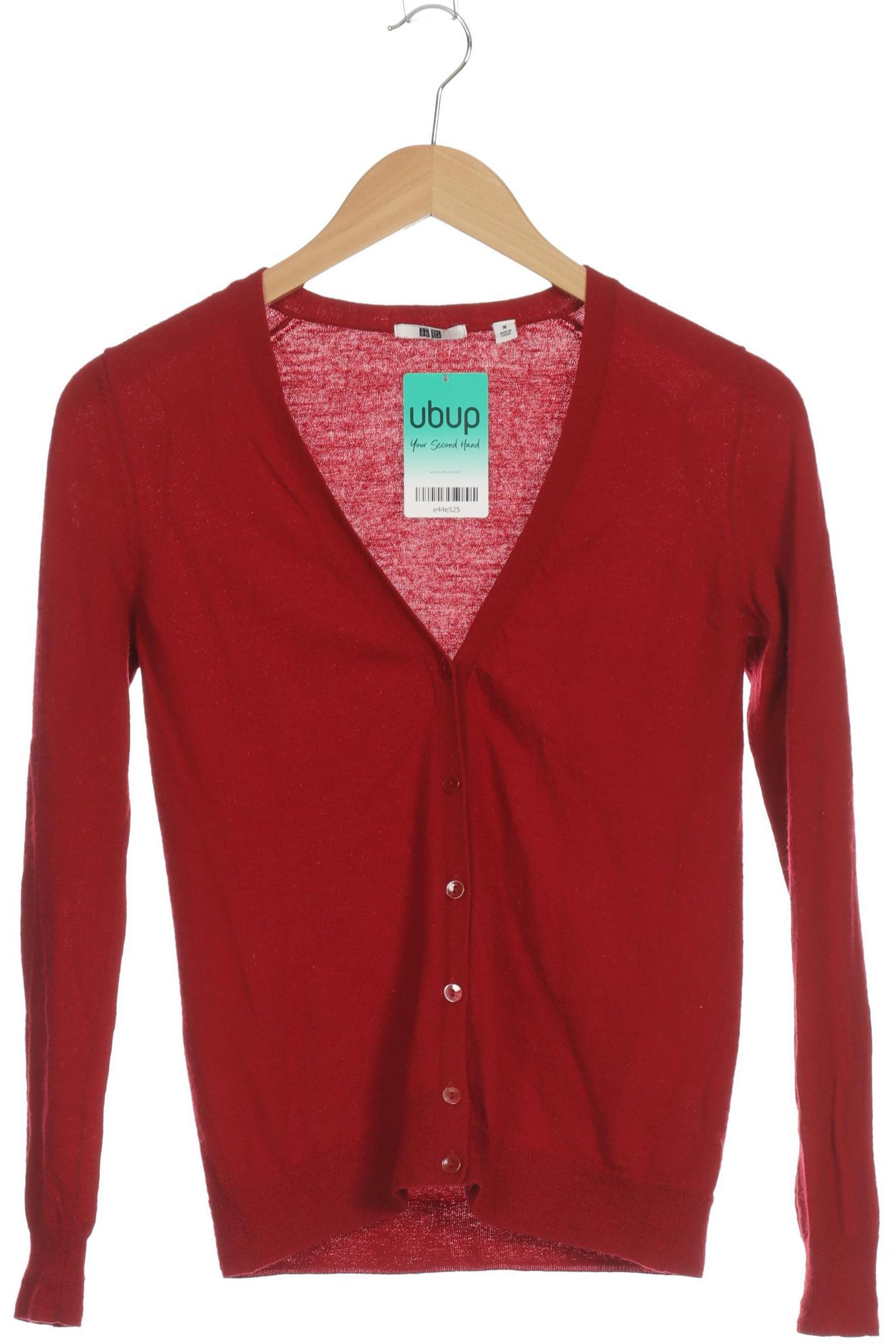 

uniqlo Damen Strickjacke, rot, Gr.