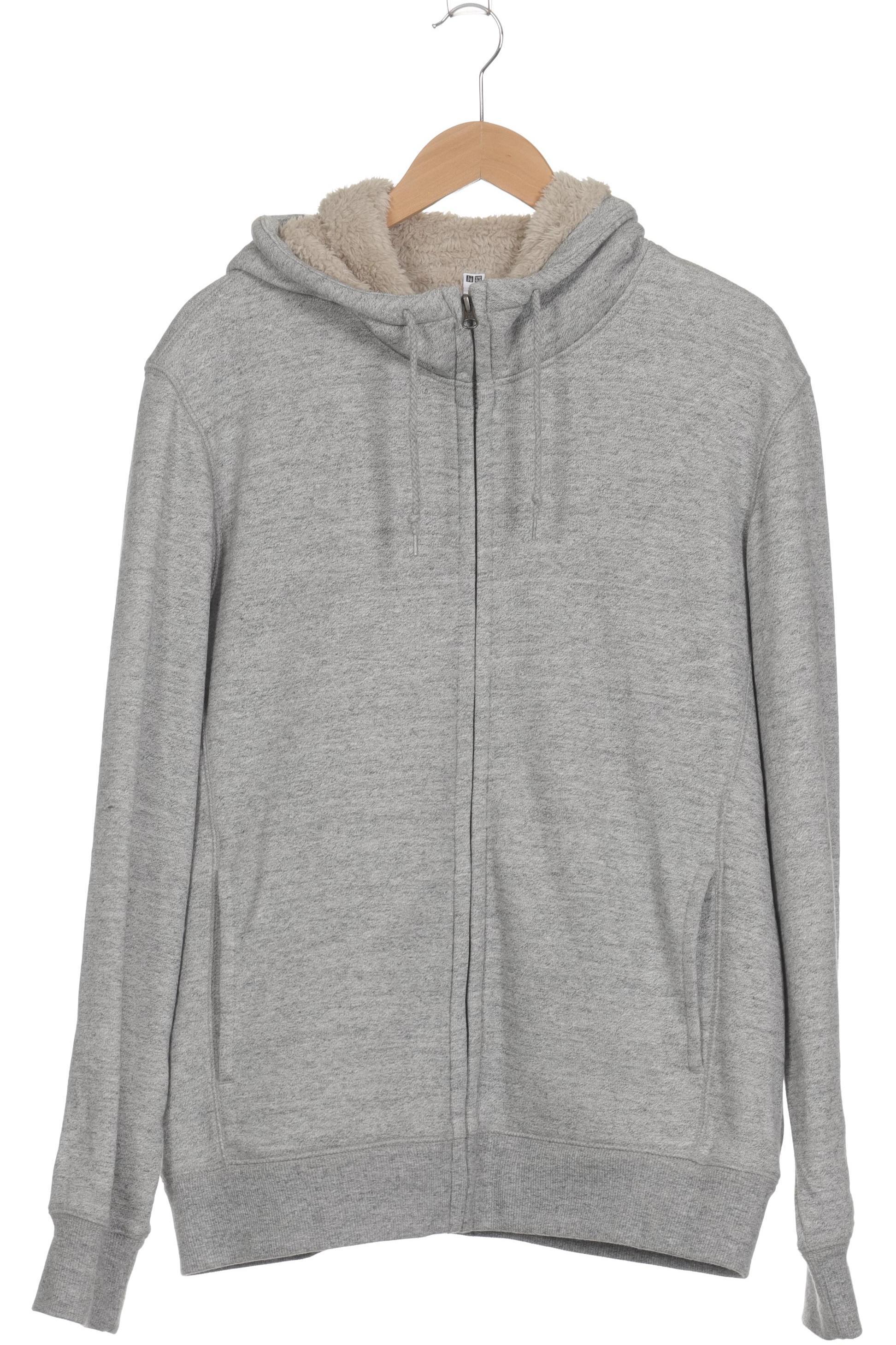 

uniqlo Herren Kapuzenpullover, grau, Gr.