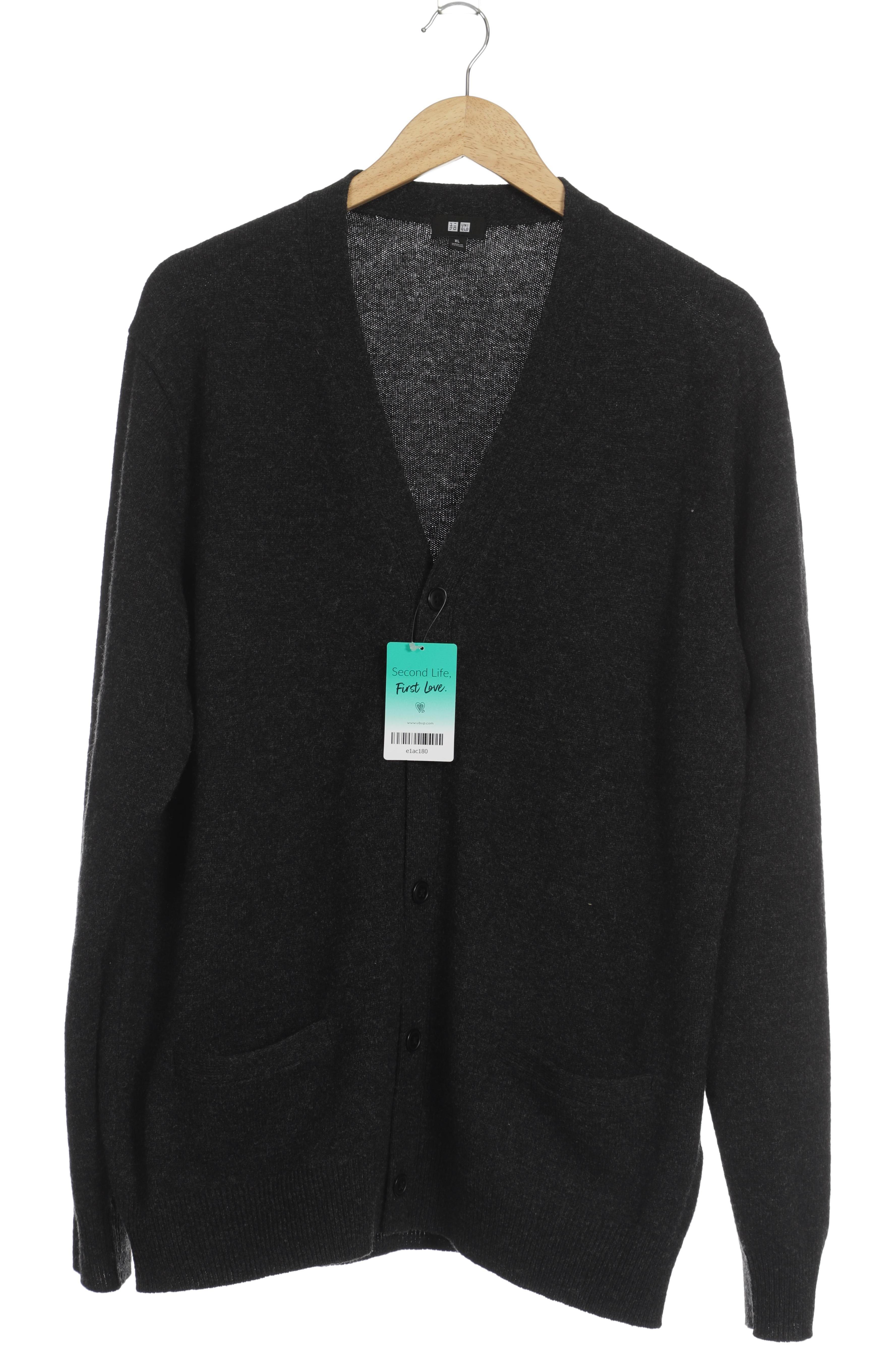 Thumbnail - uniqlo Herren Strickjacke, schwarz, Gr.