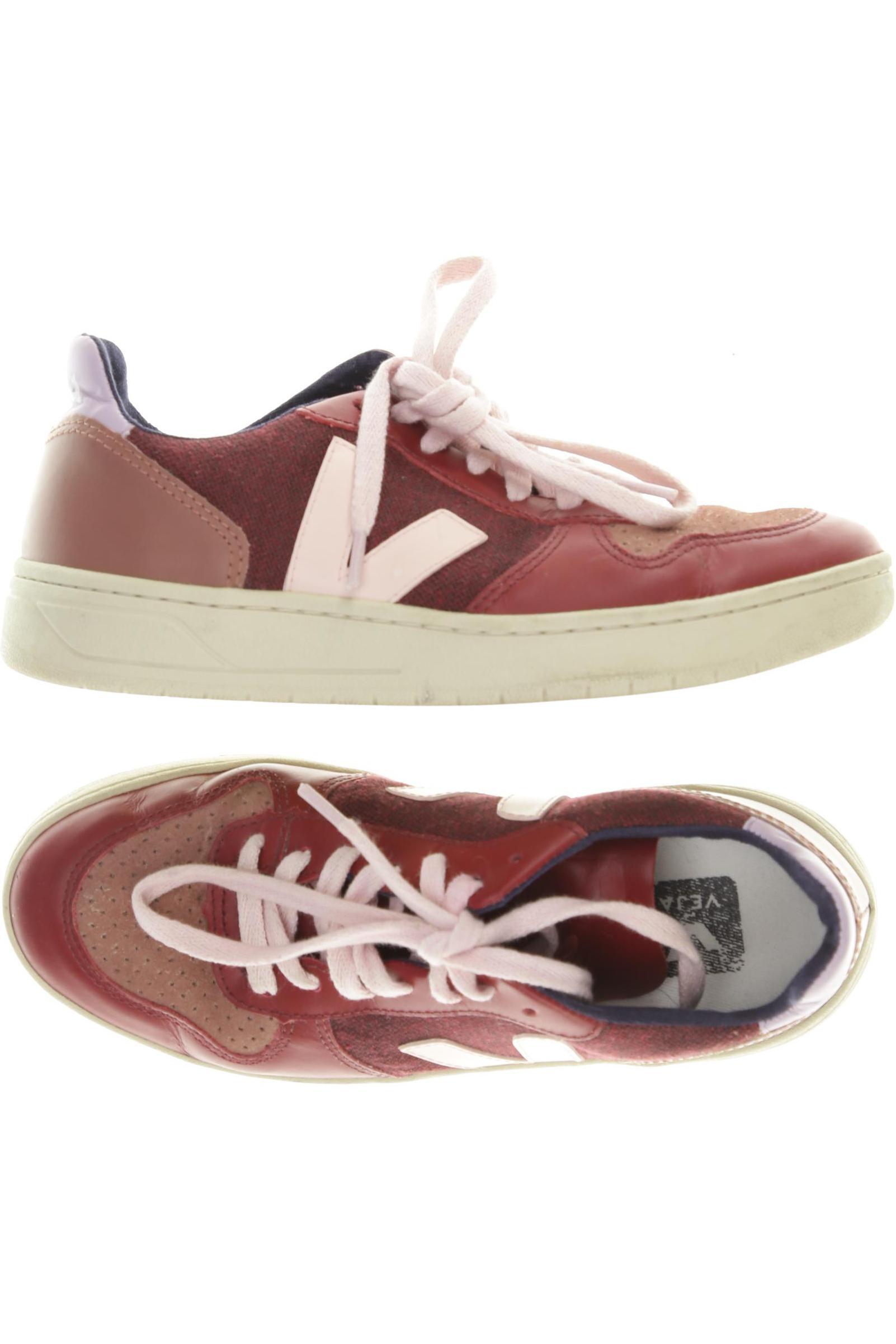 

veja Damen Sneakers, rot, Gr. 3