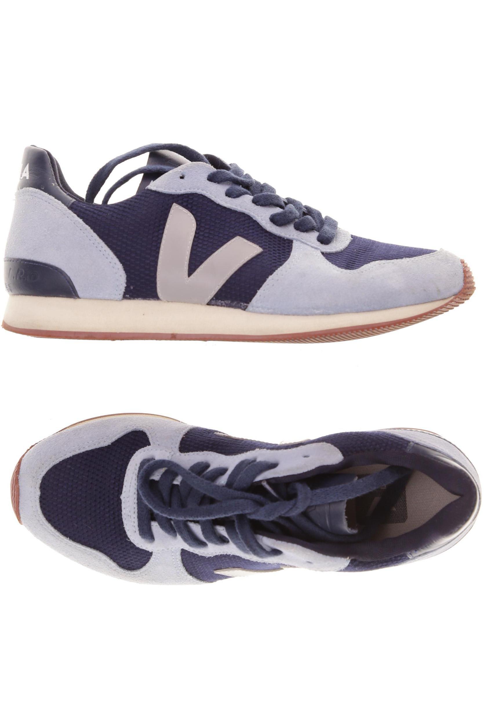 

veja Damen Sneakers, blau, Gr. 38