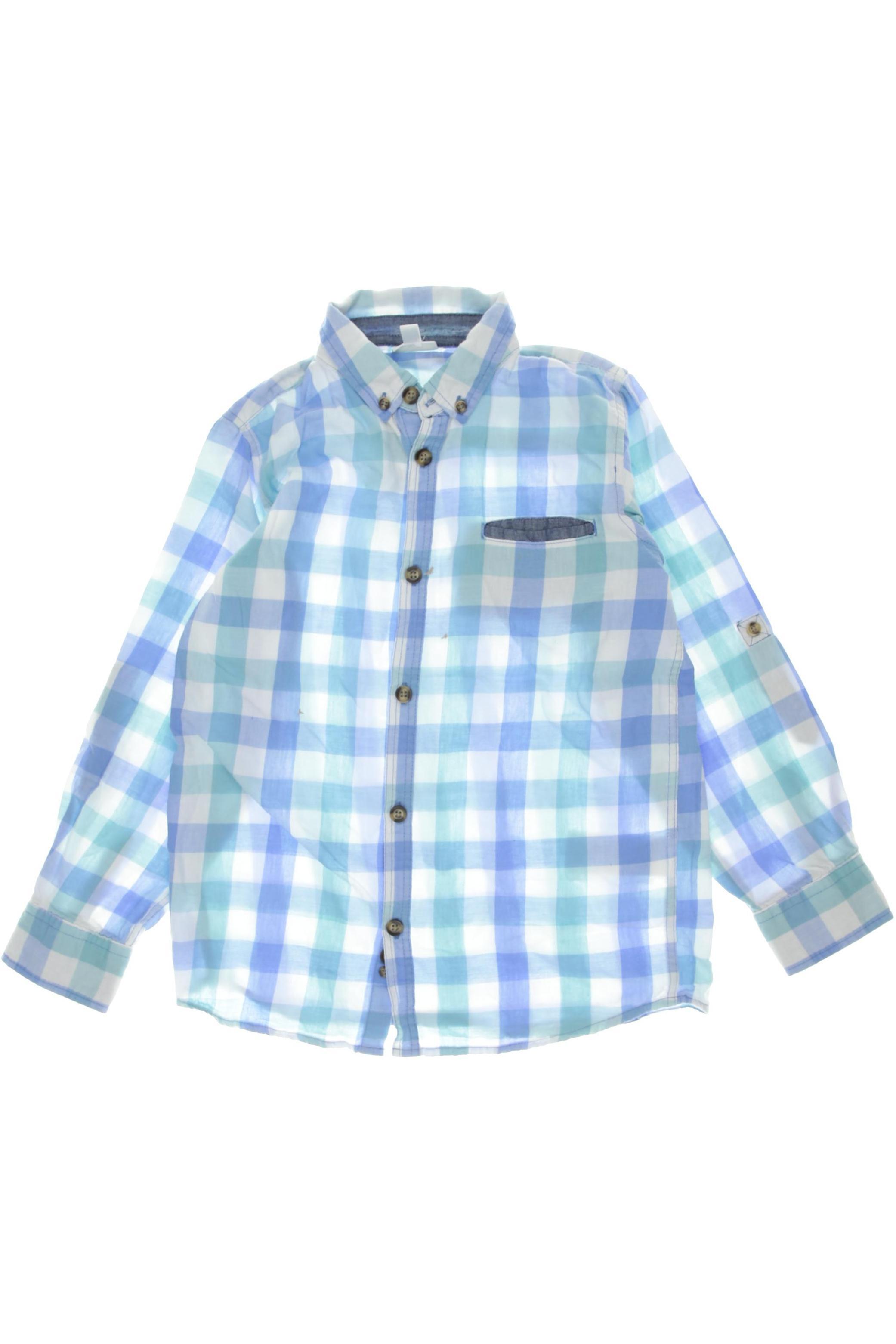 

vertbaudet Jungen Hemd, blau, Gr. 134