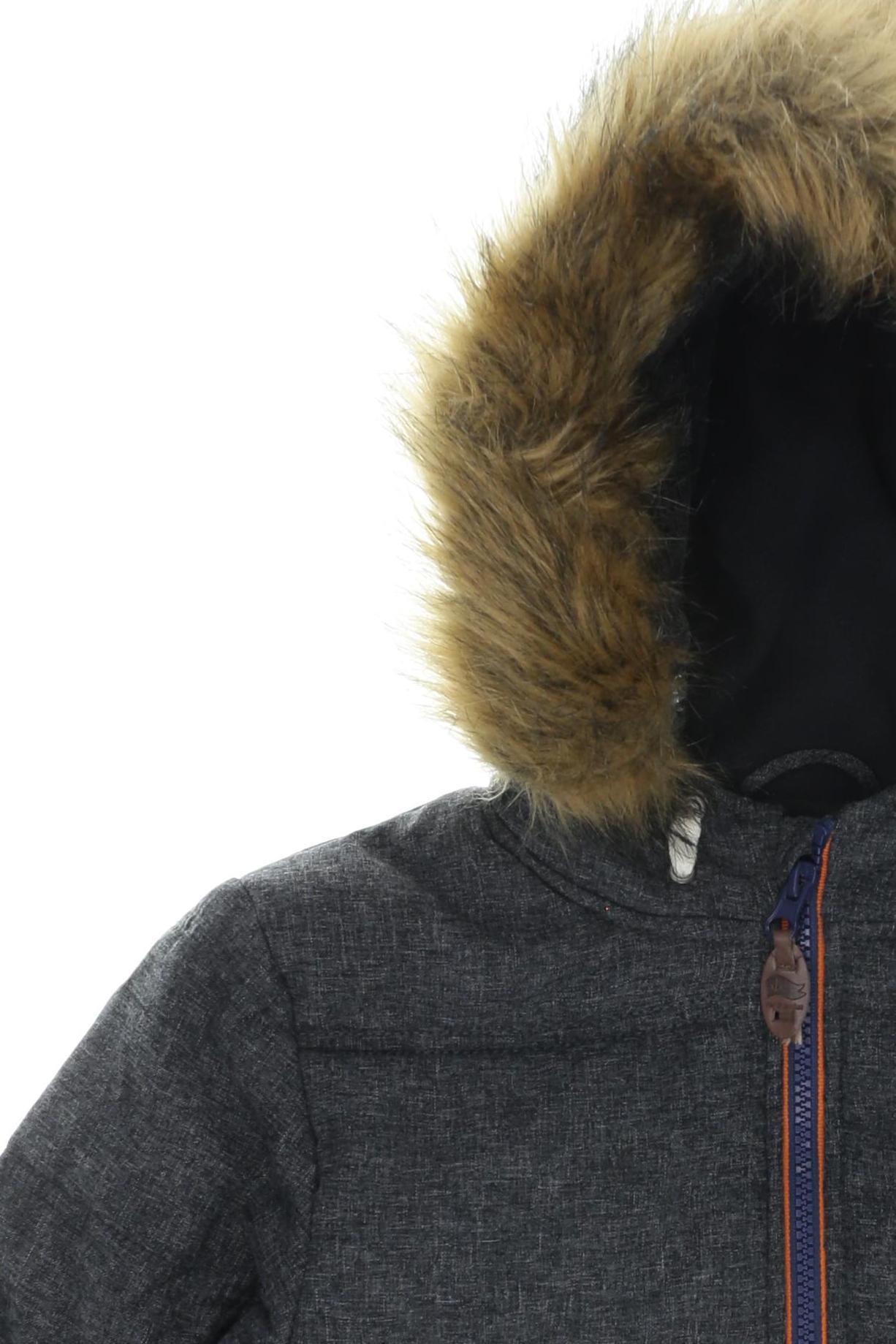 Thumbnail - vertbaudet Jungen Jacke, grau, Gr. 140