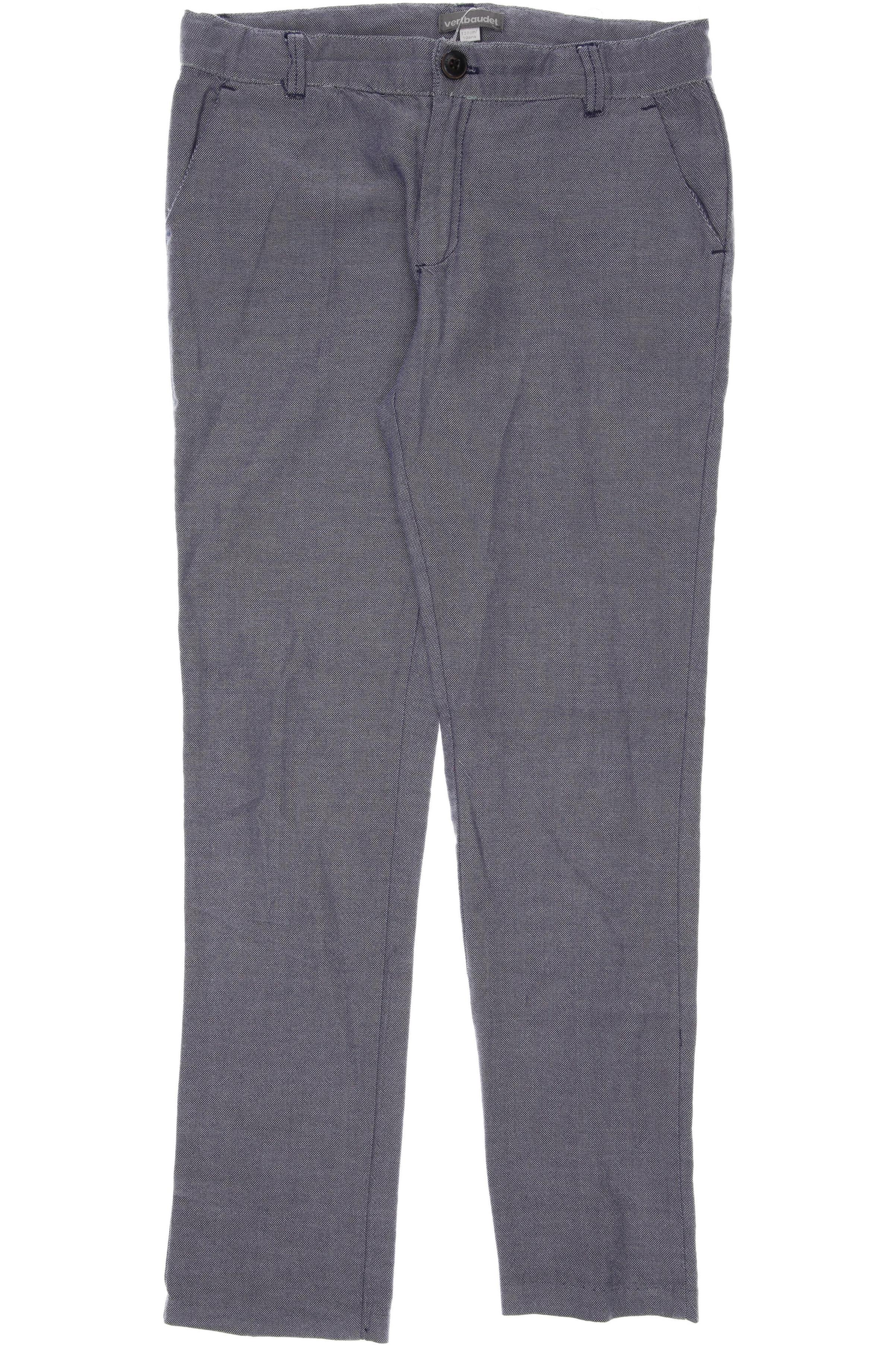 

vertbaudet Jungen Stoffhose, blau, Gr. 140