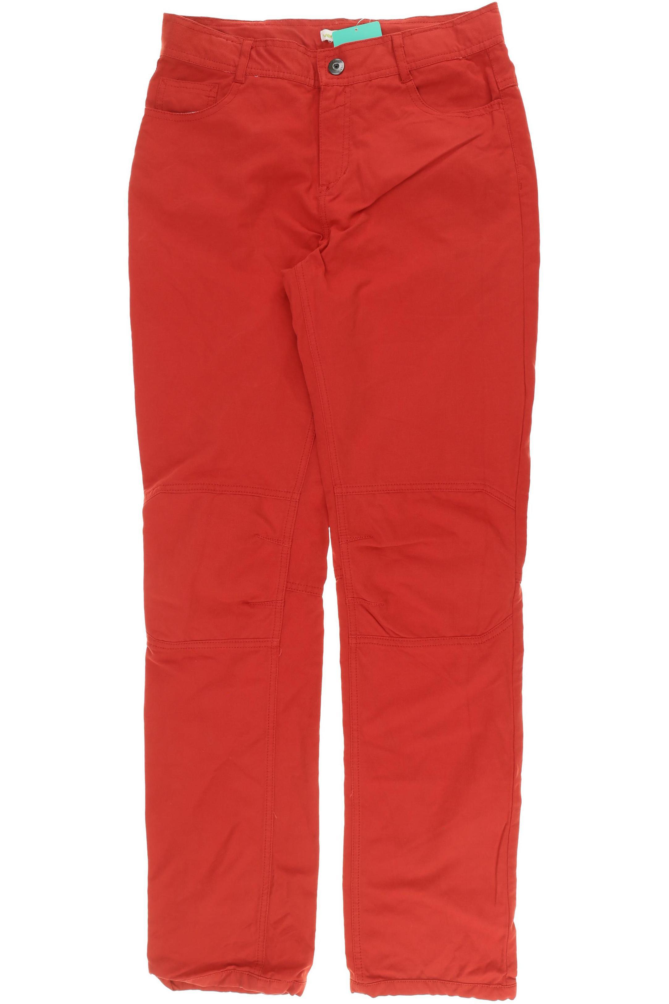 

vertbaudet Jungen Stoffhose, rot, Gr. 158