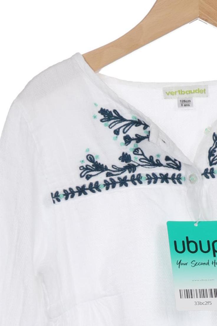 Thumbnail - vertbaudet Mädchen Bluse, weiß, Gr. 128