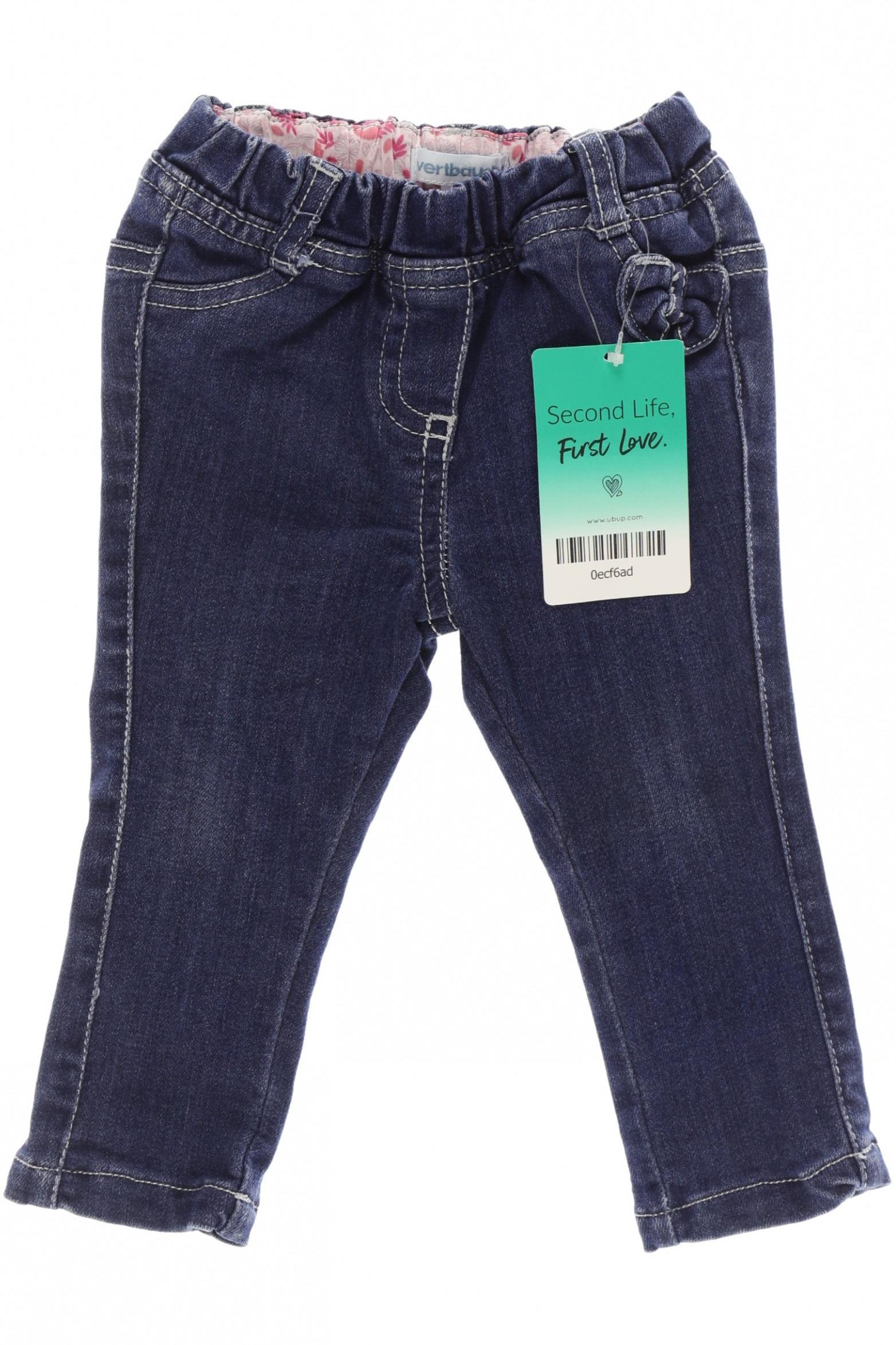 

vertbaudet Mädchen Jeans, blau, Gr. 68
