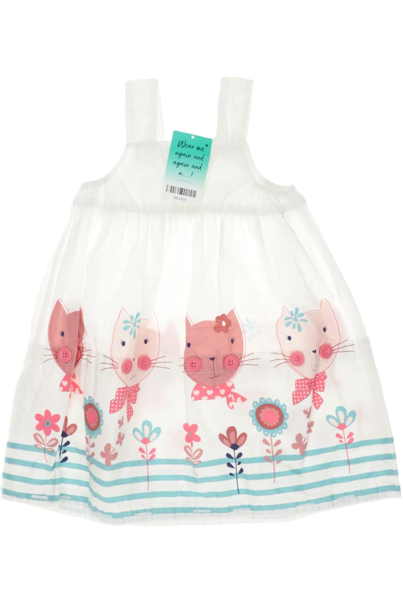 

vertbaudet Mädchen Kleid, weiß, Gr. 104