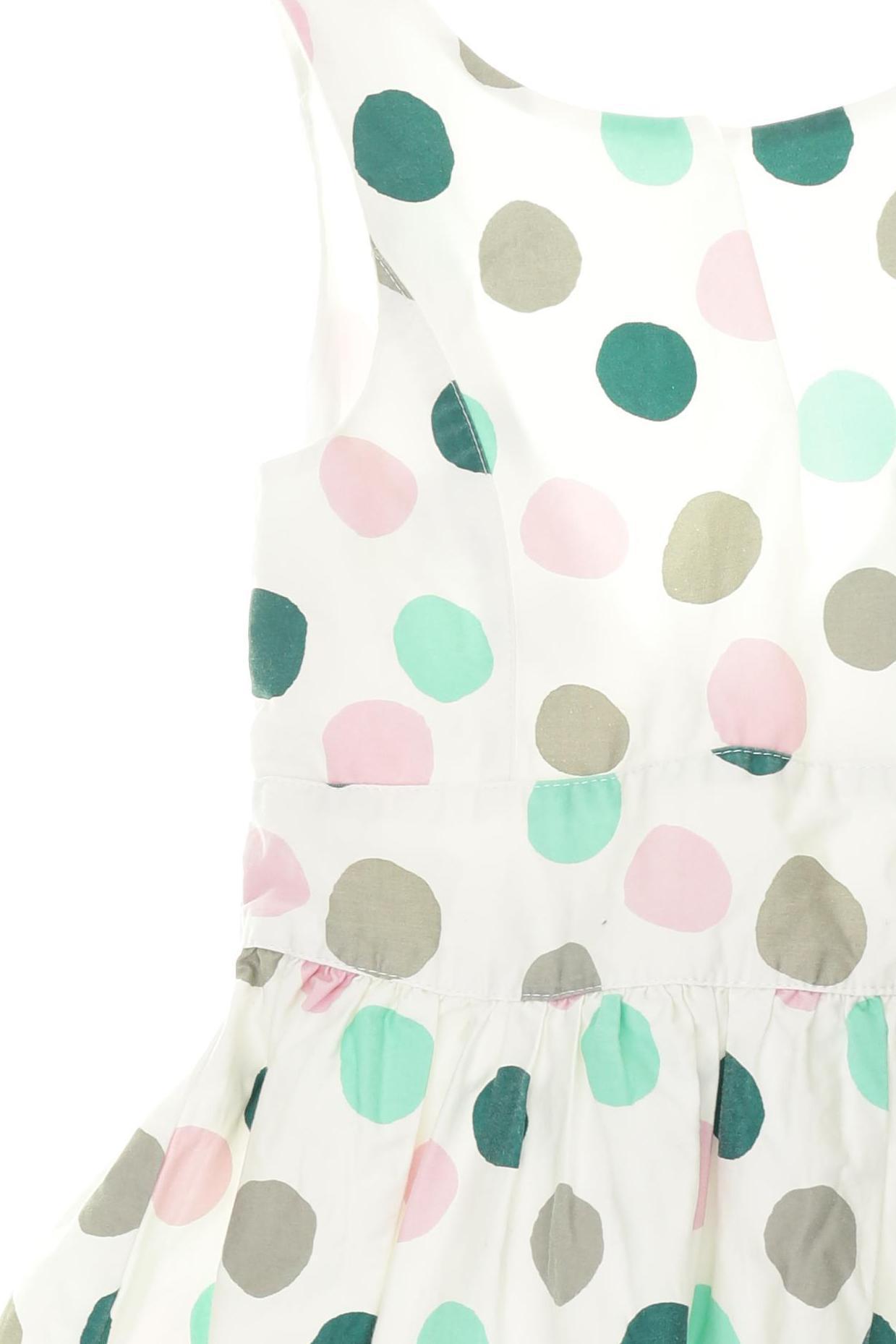 Thumbnail - vertbaudet Mädchen Kleid, weiß, Gr. 122