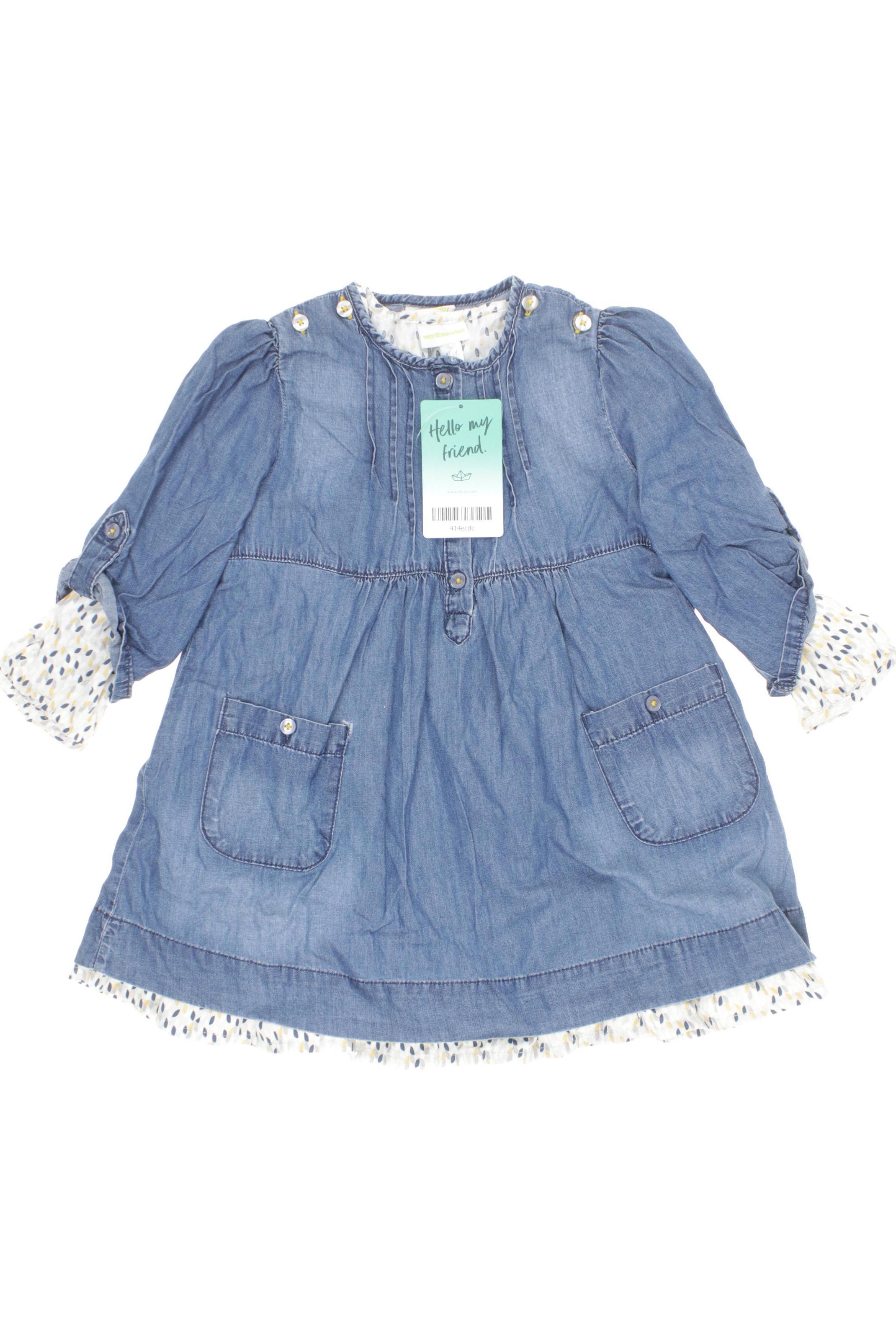 

vertbaudet Mädchen Kleid, blau, Gr. 98