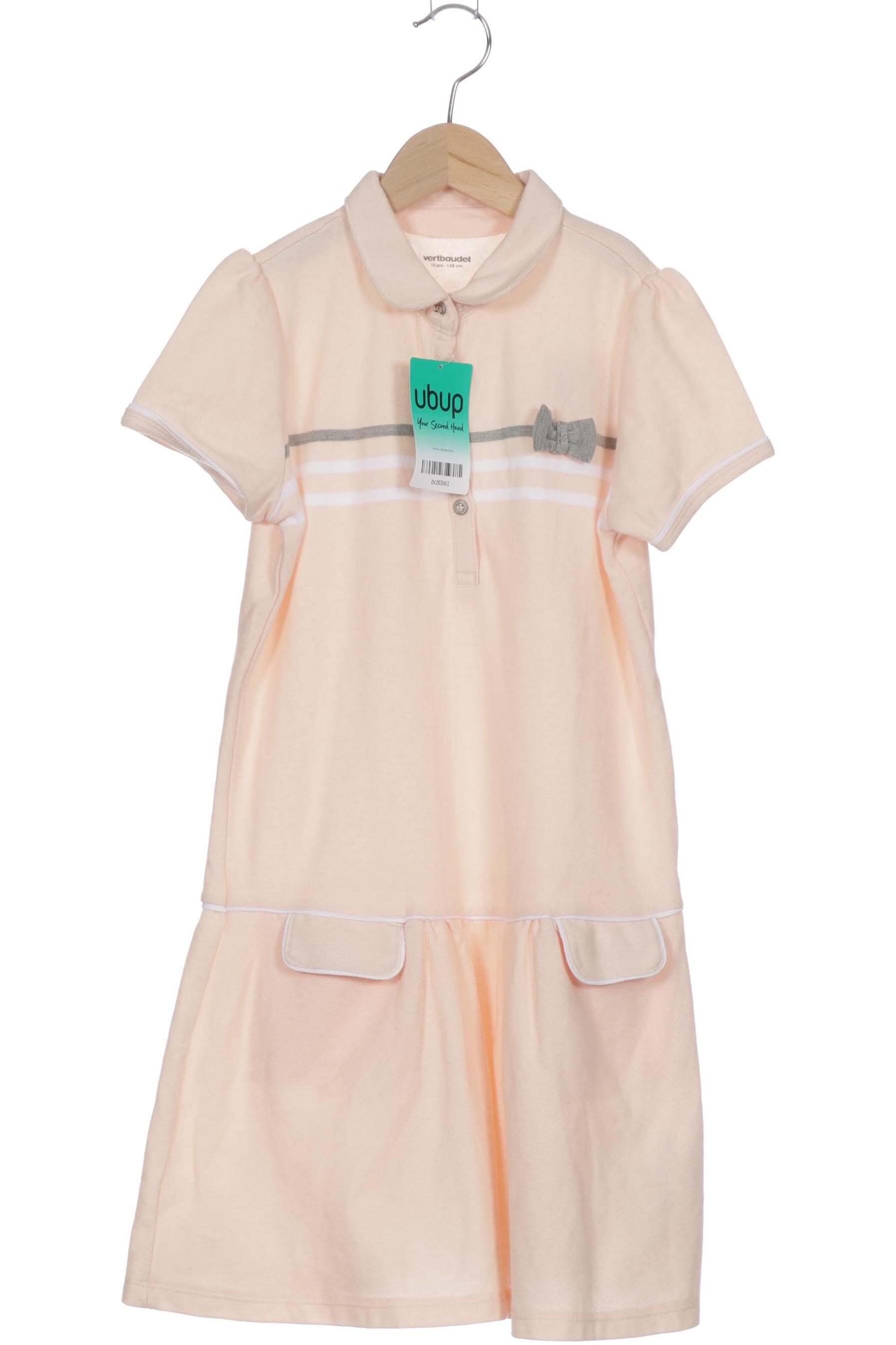 

vertbaudet Mädchen Kleid, orange, Gr. 134