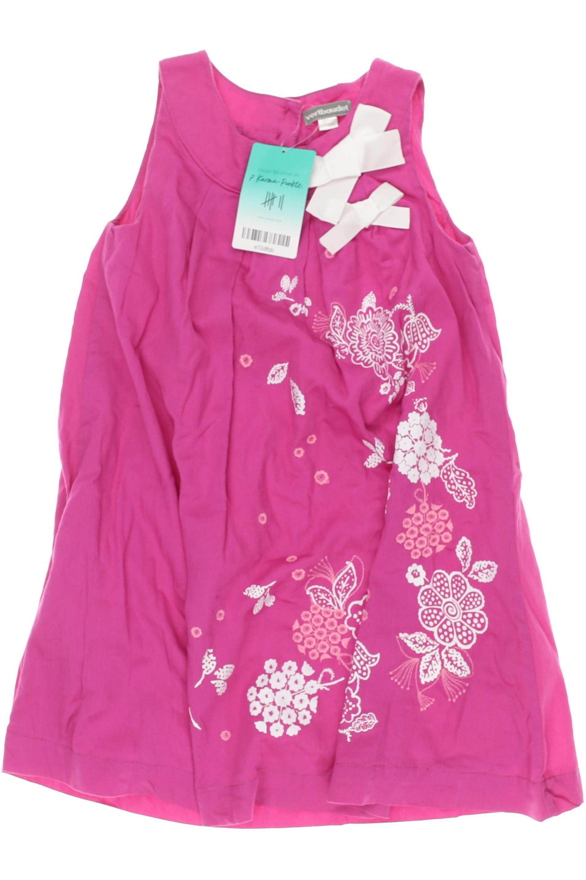 

vertbaudet Mädchen Kleid, pink, Gr. 110