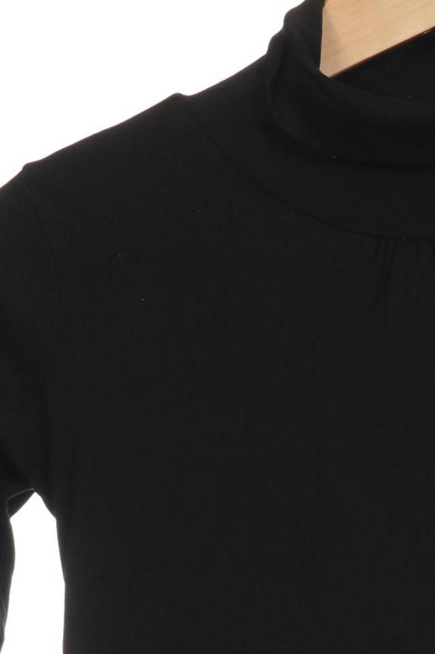 Thumbnail - vertbaudet Mädchen Langarmshirt, schwarz, Gr. 140